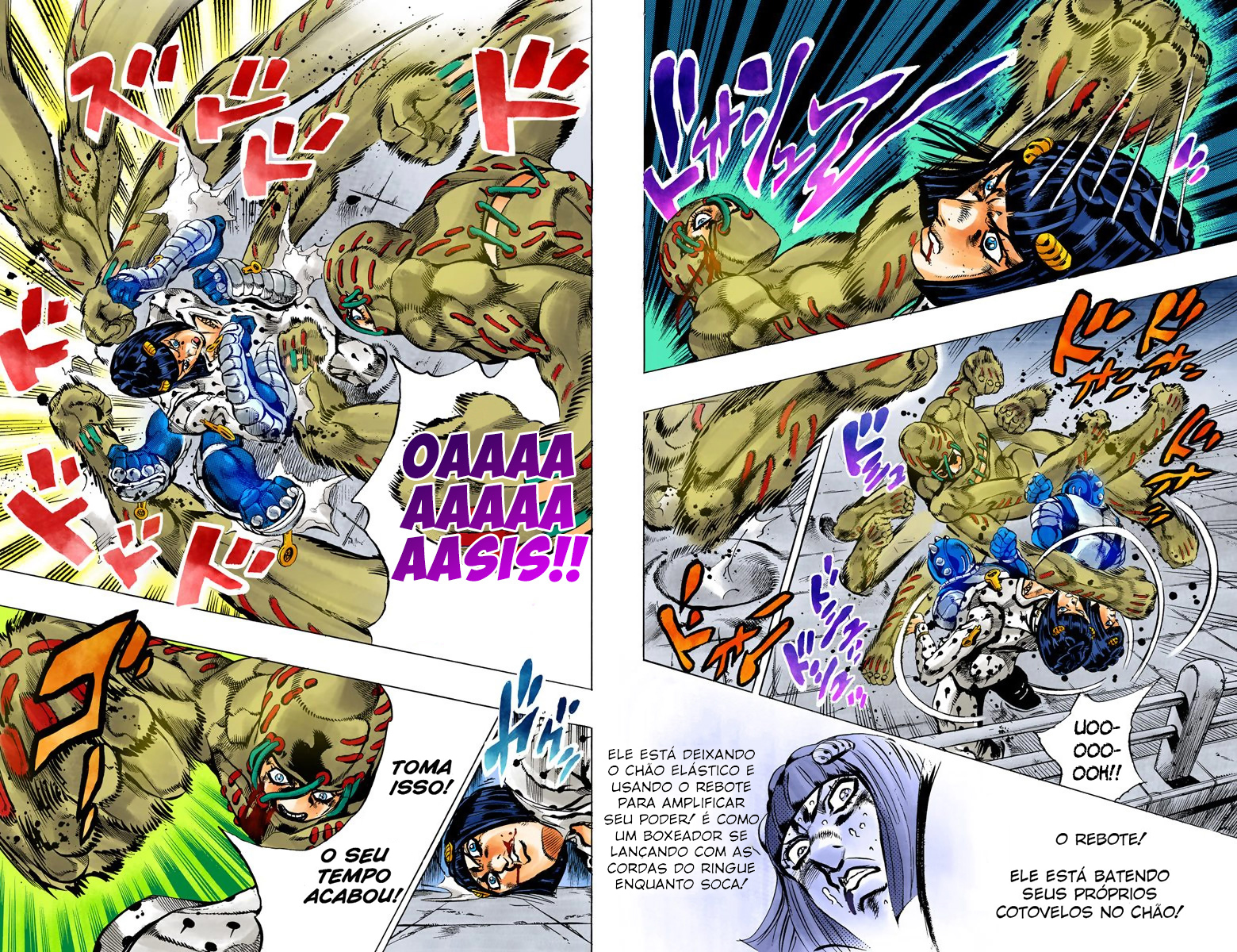 JoJo's Bizarre Adventure, Part 5: Golden Wind - Digital Colored Comics Capítulo 120 Página 6