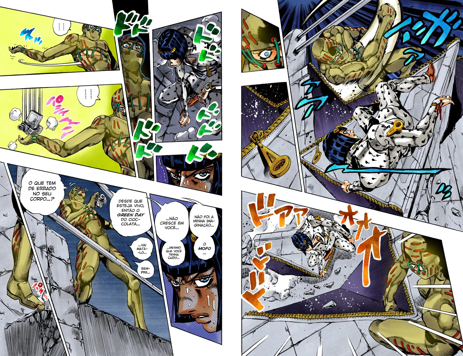 JoJo's Bizarre Adventure, Part 5: Golden Wind - Digital Colored Comics Capítulo 120 Página 7