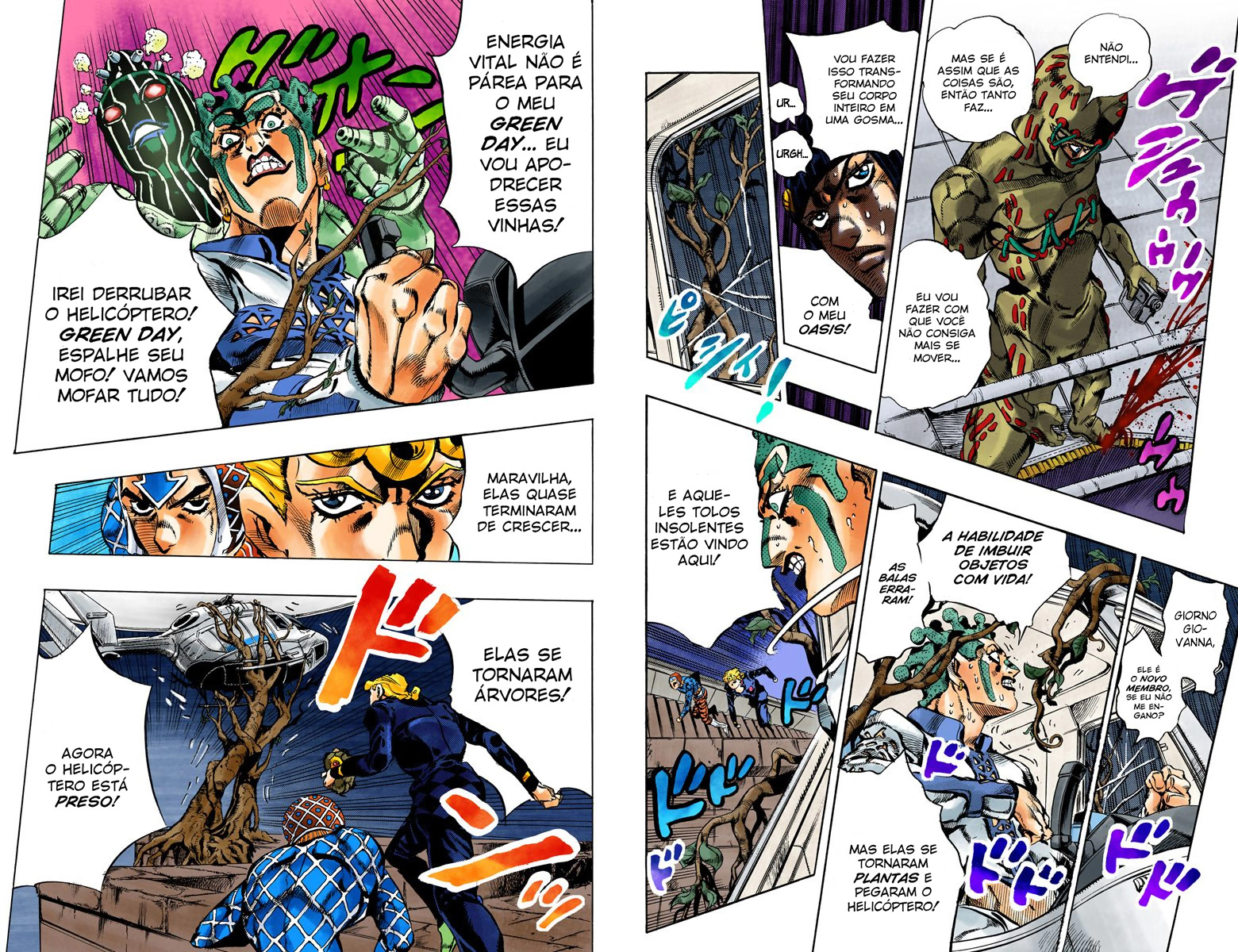 JoJo's Bizarre Adventure, Part 5: Golden Wind - Digital Colored Comics Capítulo 120 Página 8