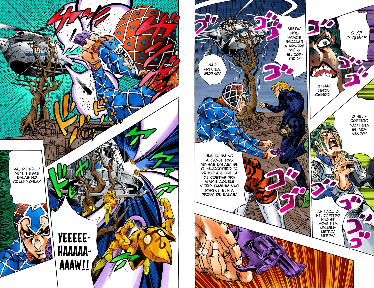 JoJo's Bizarre Adventure, Part 5: Golden Wind - Digital Colored Comics Capítulo 120 Página 9