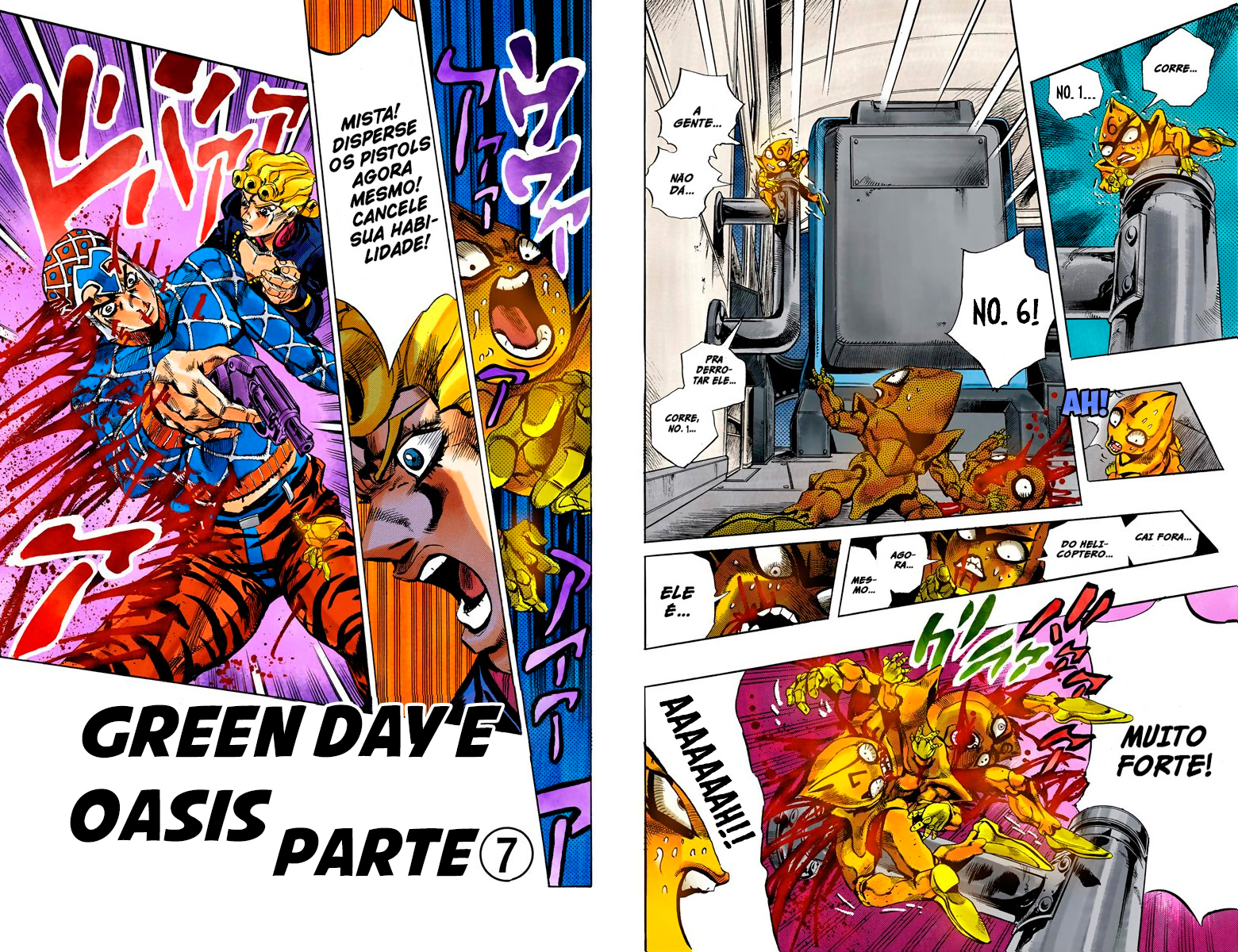JoJo's Bizarre Adventure, Part 5: Golden Wind - Digital Colored Comics Capítulo 121 Página 2