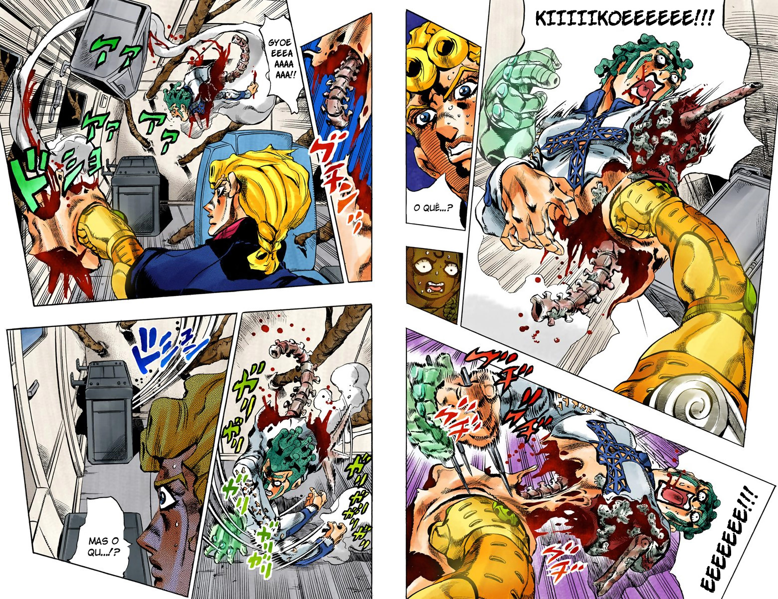 JoJo's Bizarre Adventure, Part 5: Golden Wind - Digital Colored Comics Capítulo 121 Página 9