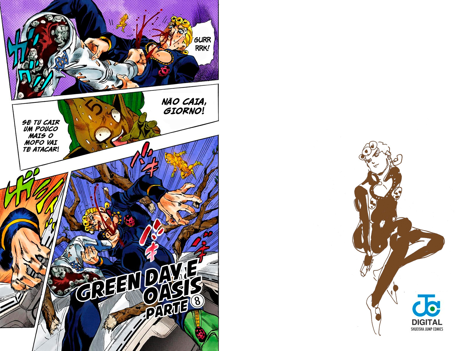 JoJo's Bizarre Adventure, Part 5: Golden Wind - Digital Colored Comics Capítulo 122 Página 1