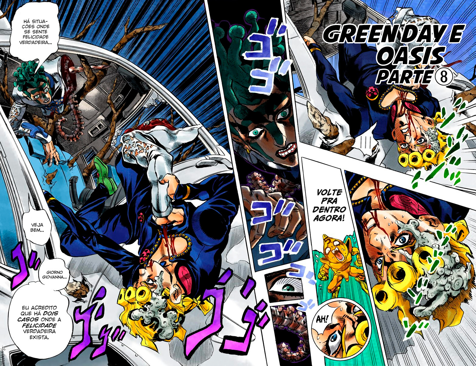 JoJo's Bizarre Adventure, Part 5: Golden Wind - Digital Colored Comics Capítulo 122 Página 2
