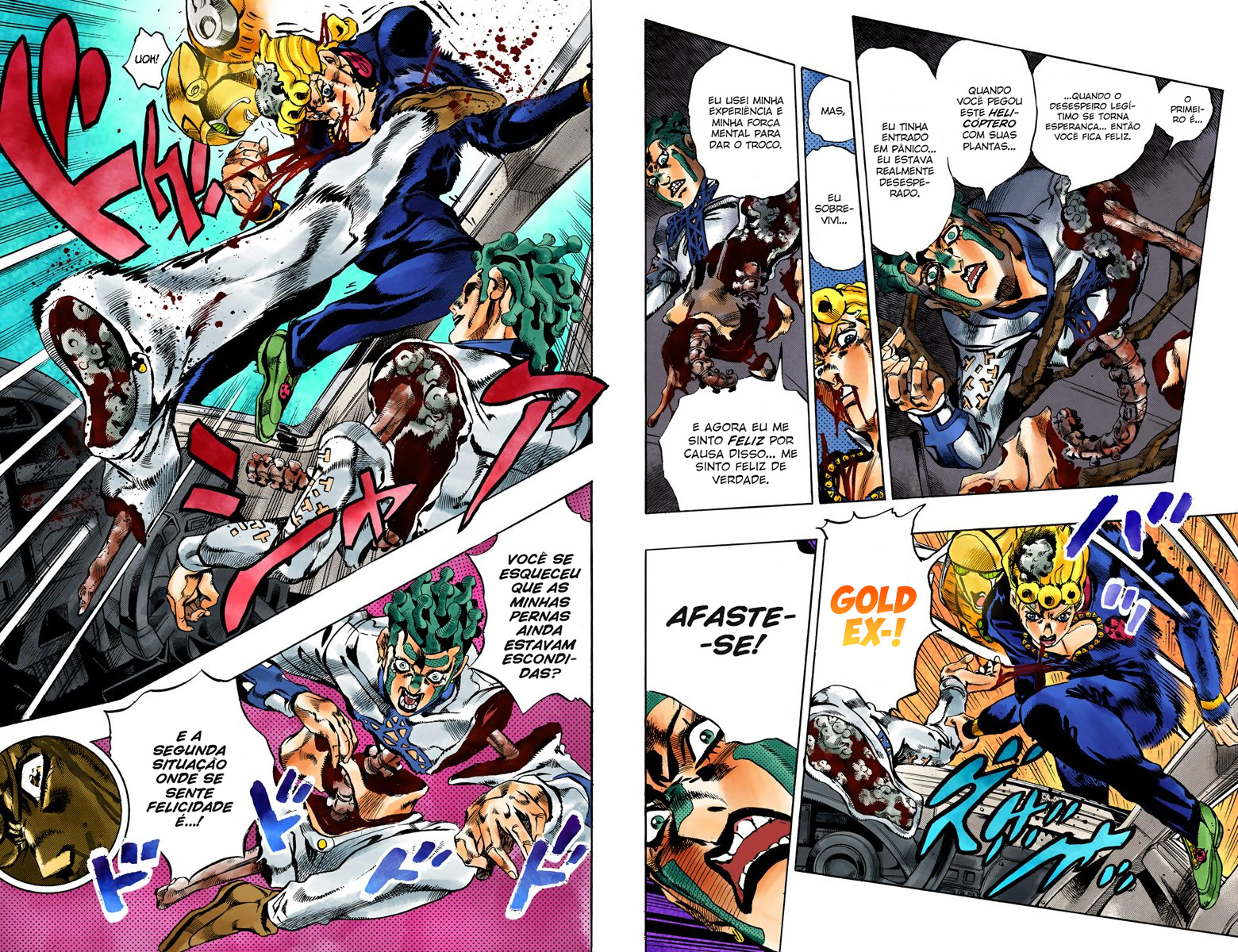 JoJo's Bizarre Adventure, Part 5: Golden Wind - Digital Colored Comics Capítulo 122 Página 3