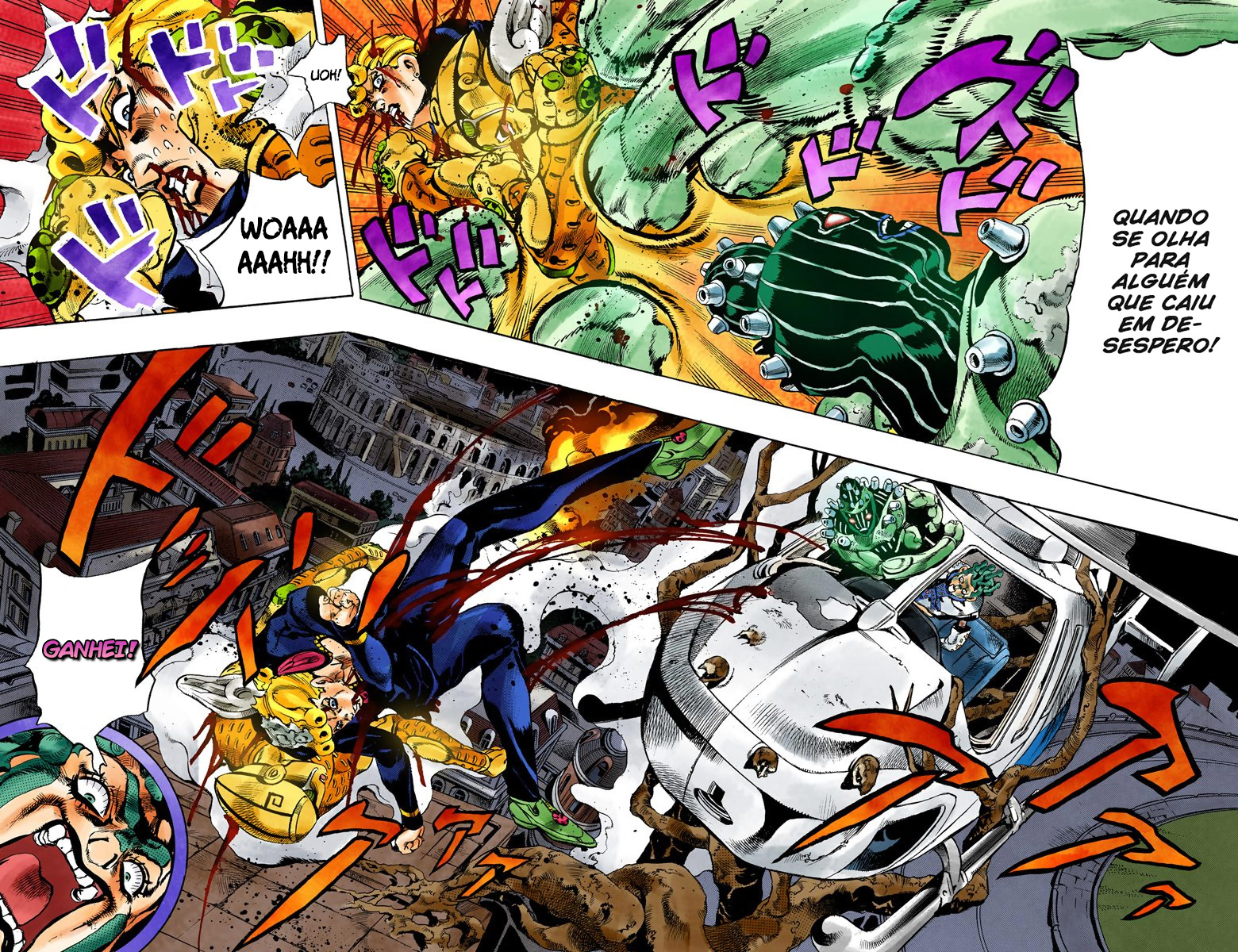 JoJo's Bizarre Adventure, Part 5: Golden Wind - Digital Colored Comics Capítulo 122 Página 4
