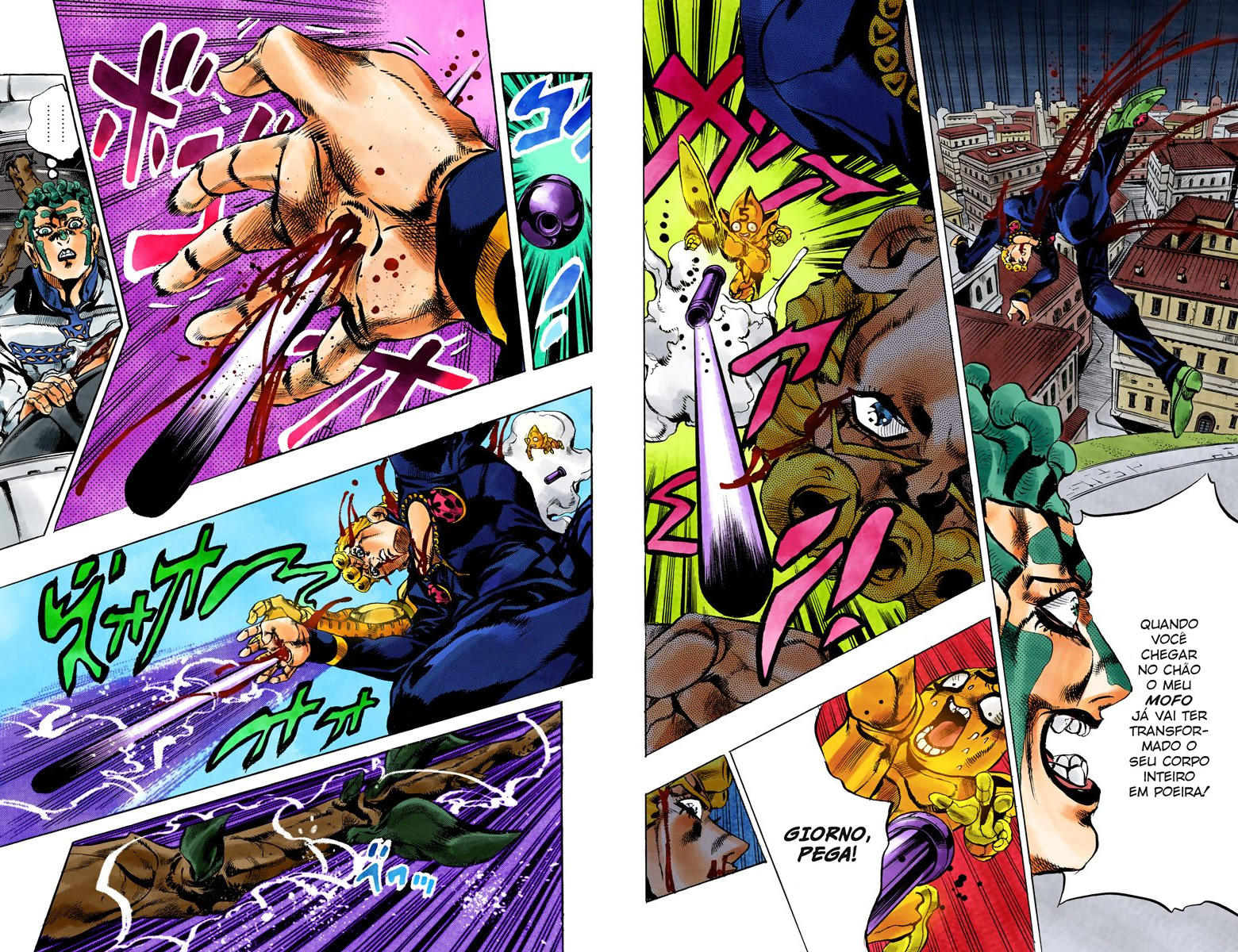 JoJo's Bizarre Adventure, Part 5: Golden Wind - Digital Colored Comics Capítulo 122 Página 5