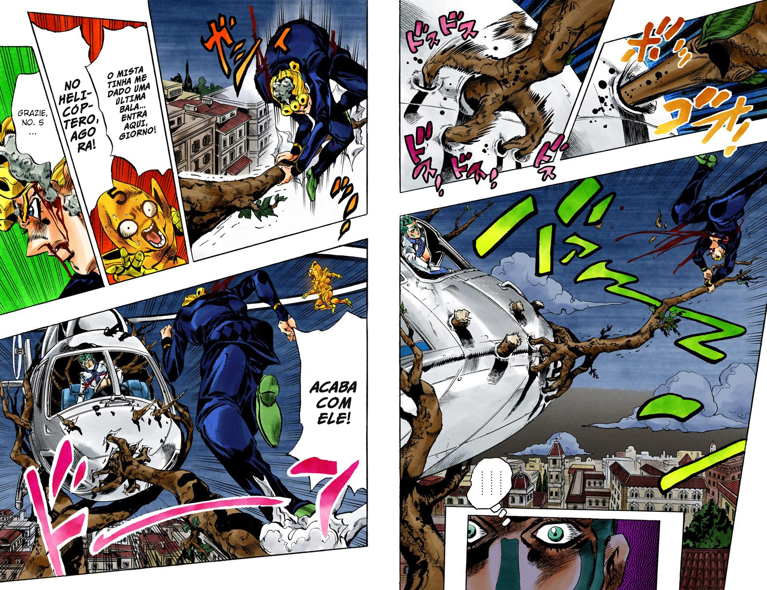 JoJo's Bizarre Adventure, Part 5: Golden Wind - Digital Colored Comics Capítulo 122 Página 6