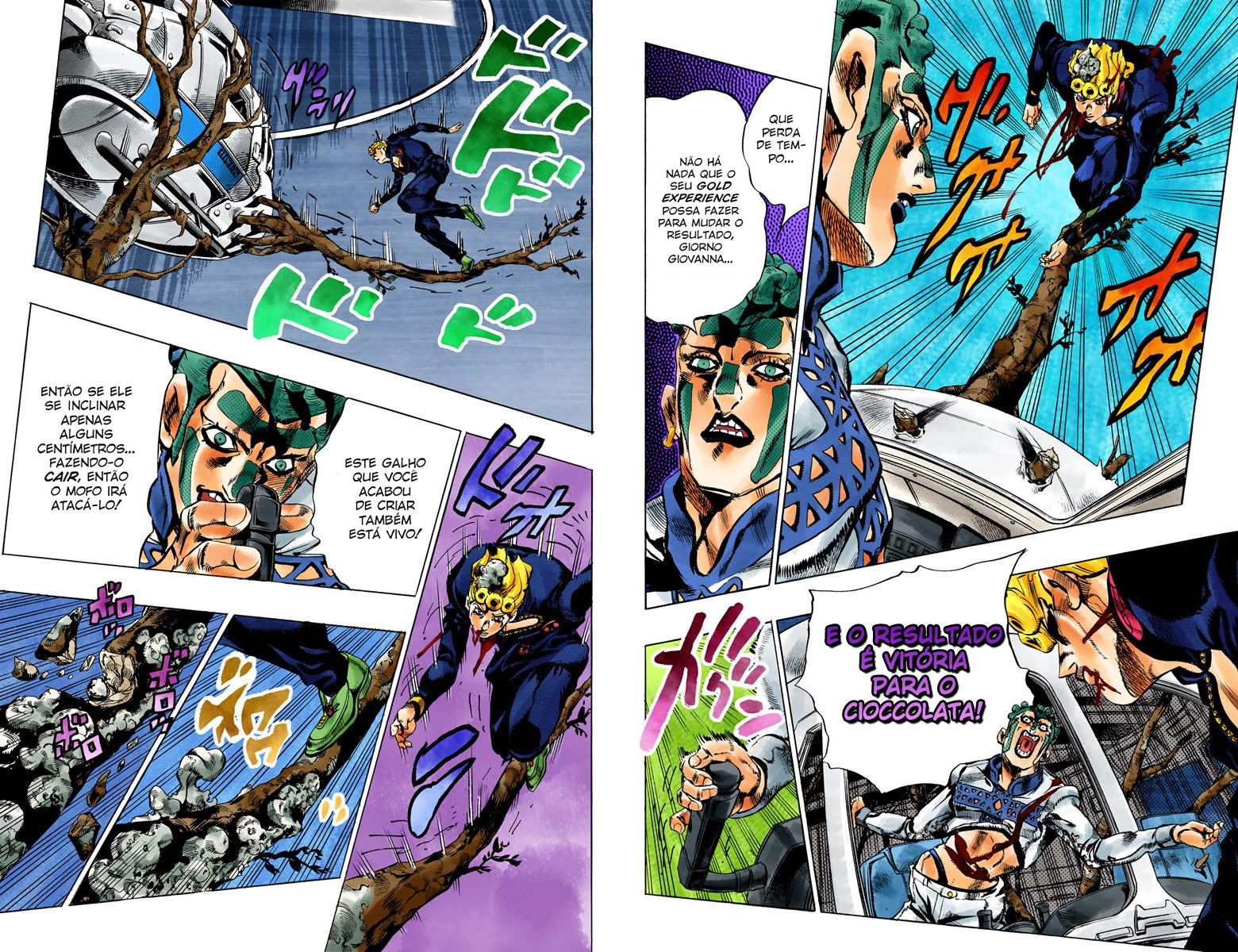 JoJo's Bizarre Adventure, Part 5: Golden Wind - Digital Colored Comics Capítulo 122 Página 7