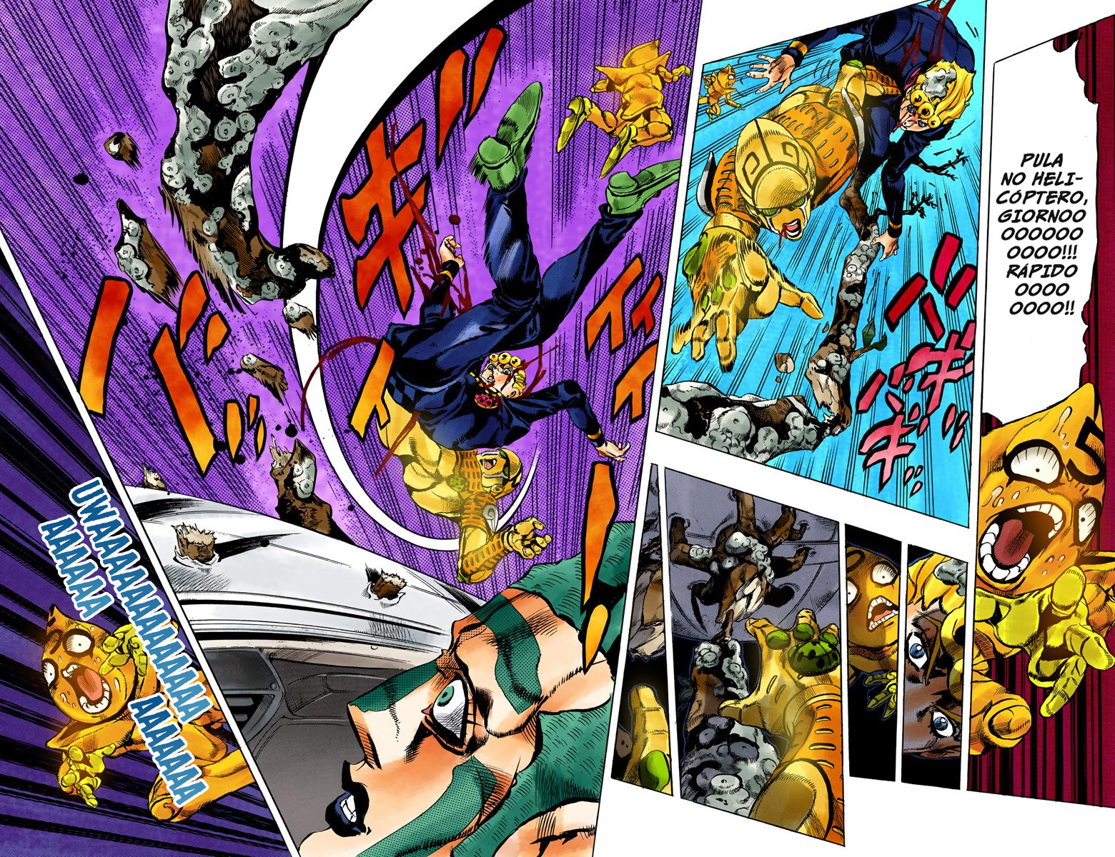 JoJo's Bizarre Adventure, Part 5: Golden Wind - Digital Colored Comics Capítulo 122 Página 8