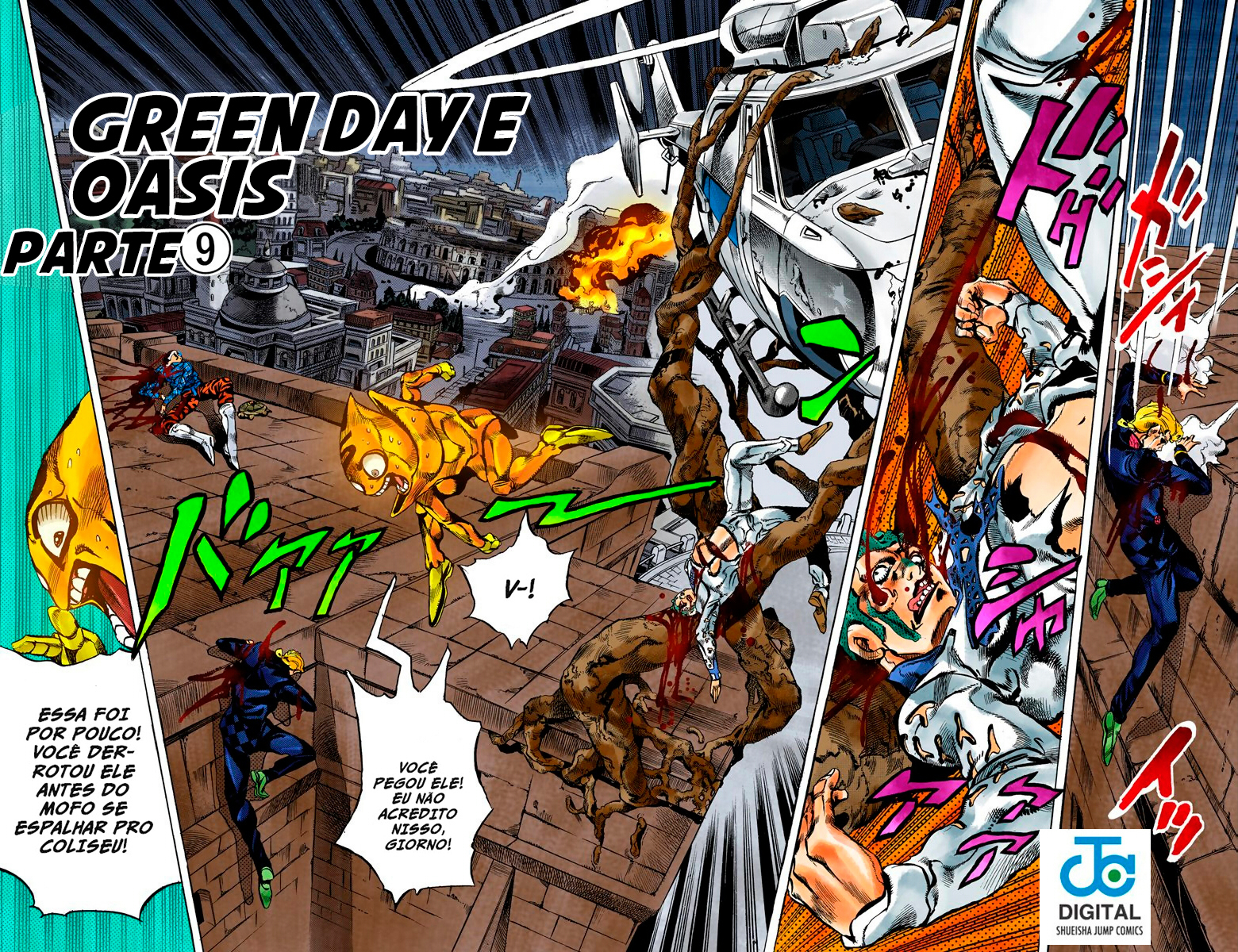 JoJo's Bizarre Adventure, Part 5: Golden Wind - Digital Colored Comics Capítulo 123 Página 1