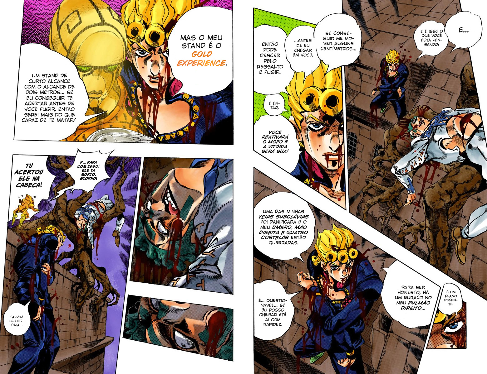 JoJo's Bizarre Adventure, Part 5: Golden Wind - Digital Colored Comics Capítulo 123 Página 3