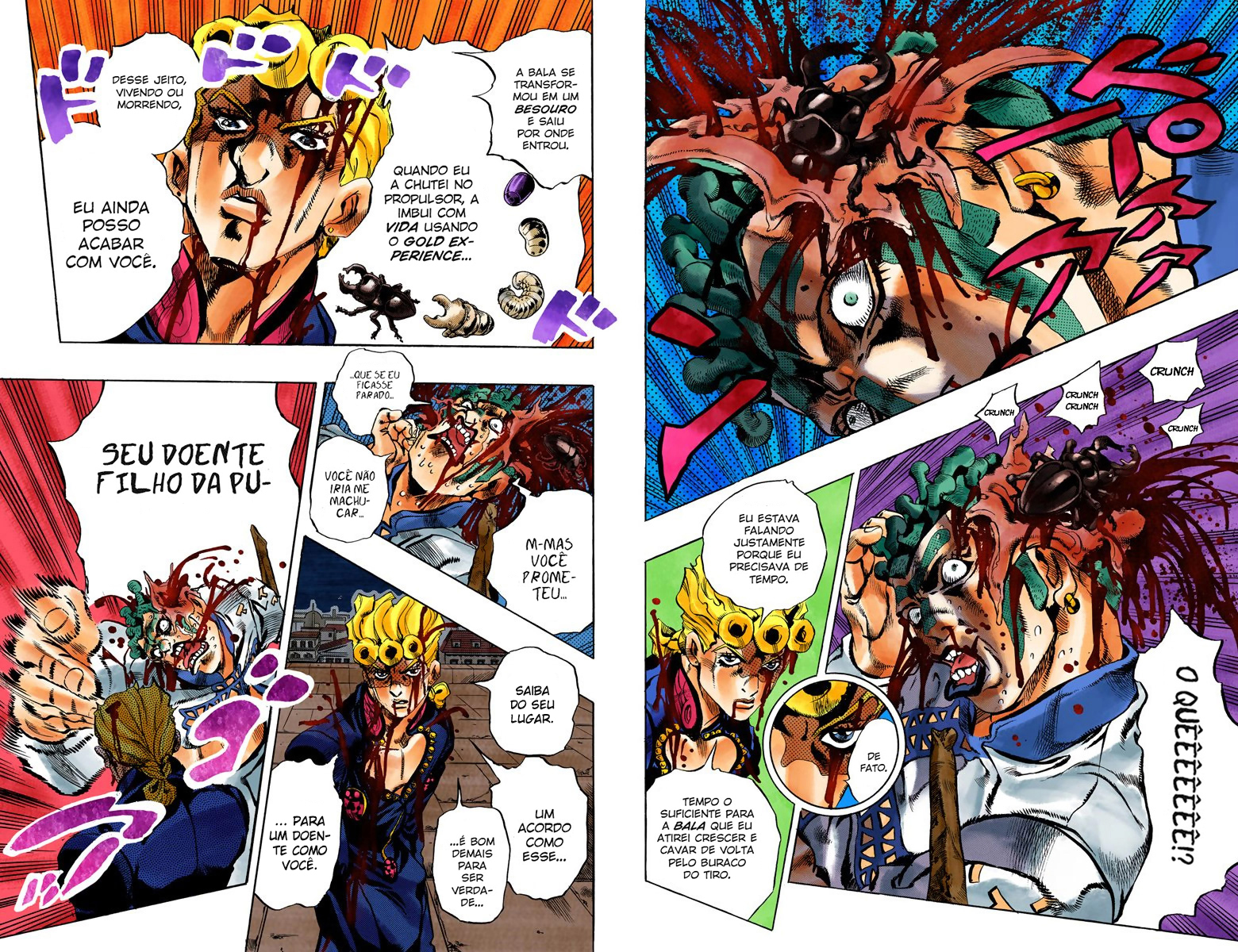 JoJo's Bizarre Adventure, Part 5: Golden Wind - Digital Colored Comics Capítulo 123 Página 6
