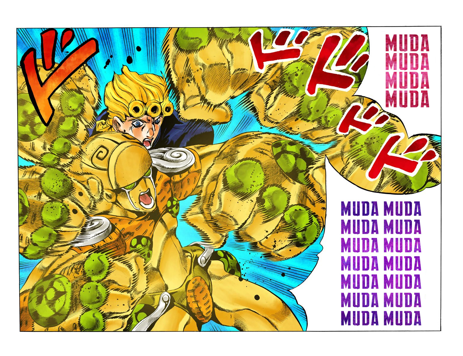 JoJo's Bizarre Adventure, Part 5: Golden Wind - Digital Colored Comics Capítulo 123 Página 9