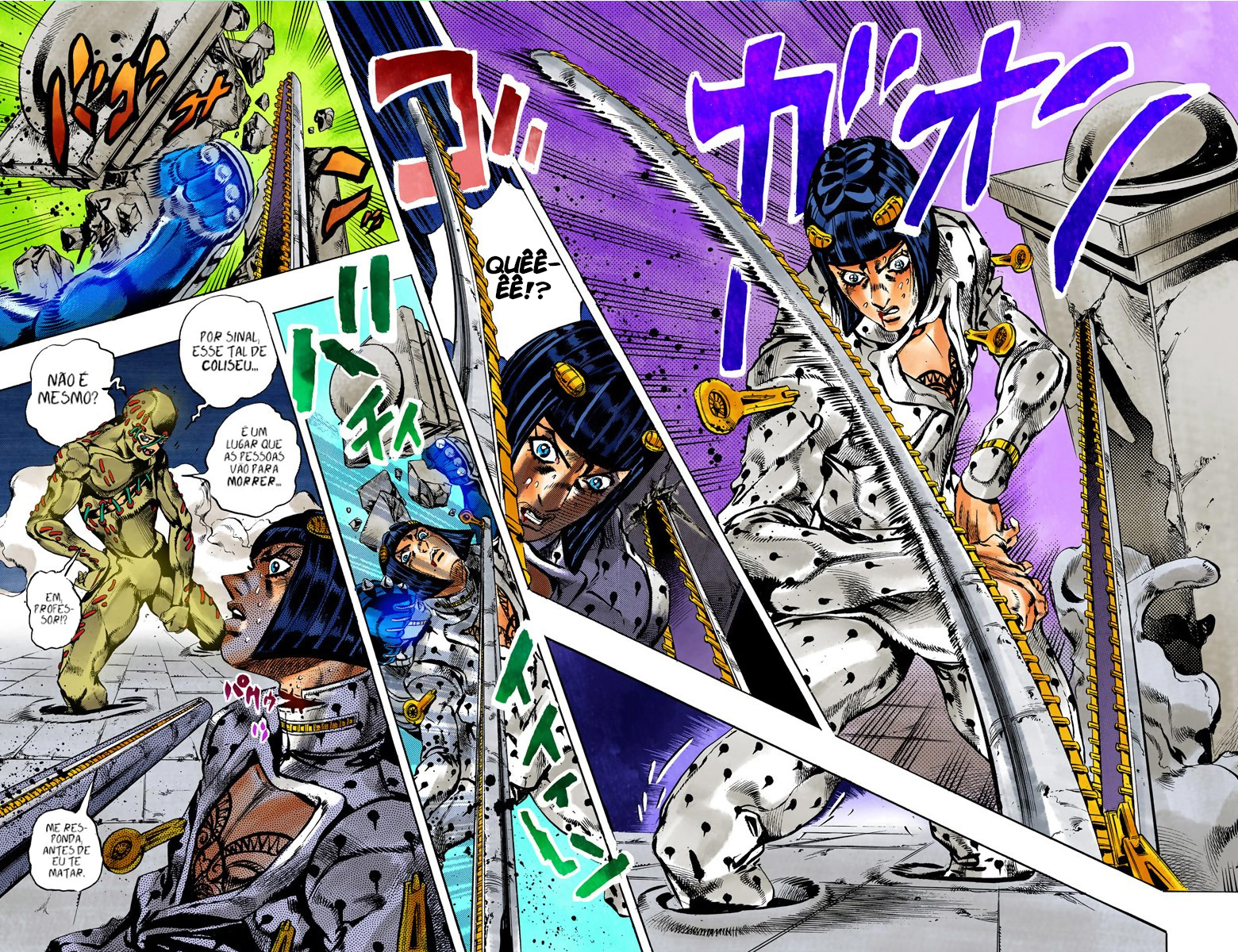 JoJo's Bizarre Adventure, Part 5: Golden Wind - Digital Colored Comics Capítulo 124 Página 12