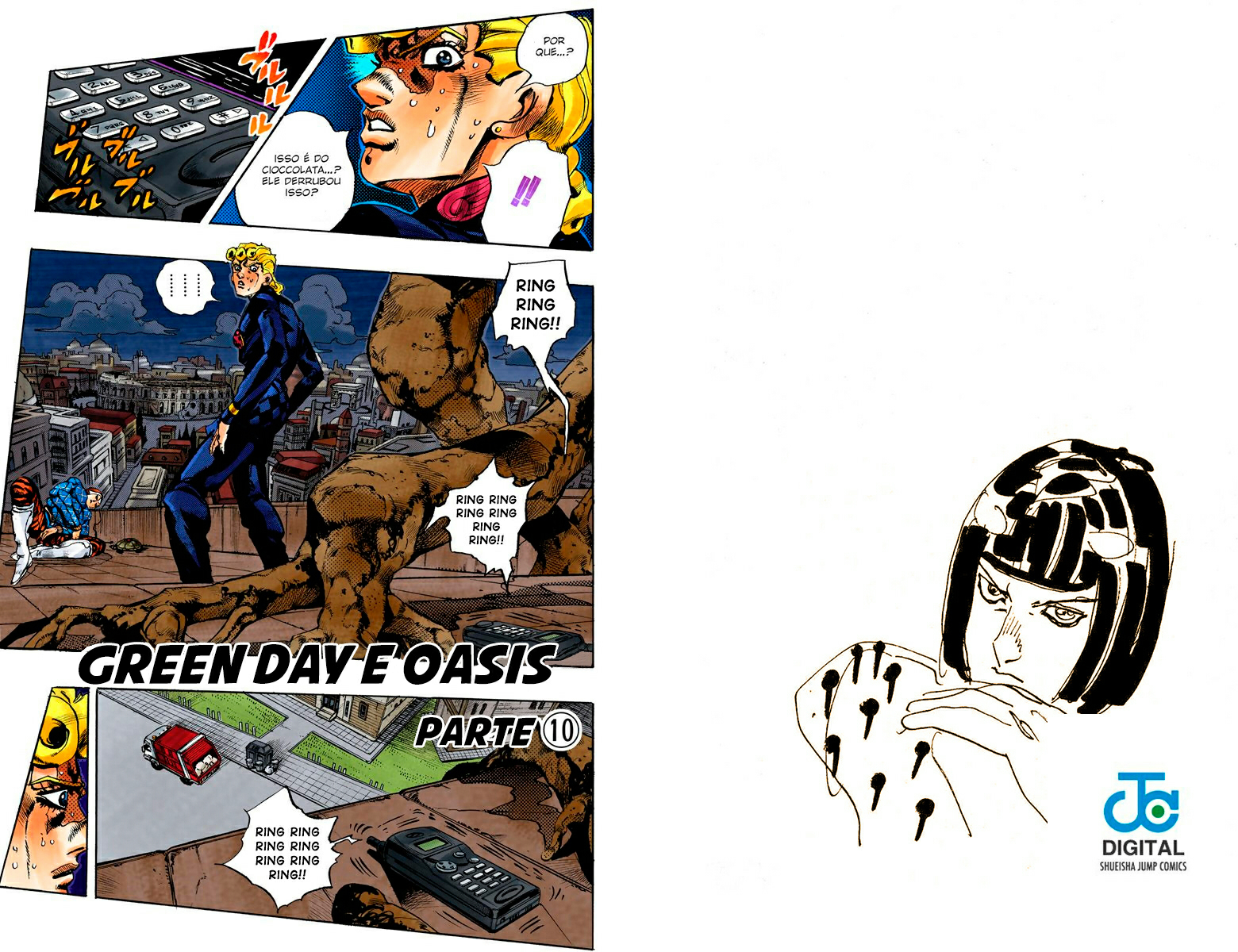 JoJo's Bizarre Adventure, Part 5: Golden Wind - Digital Colored Comics Capítulo 124 Página 2