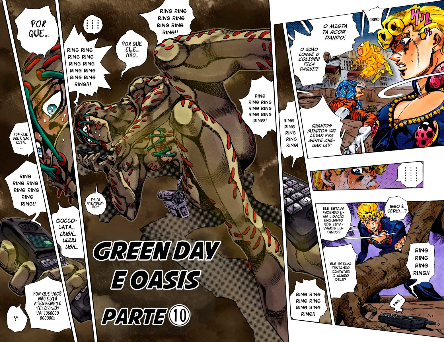 JoJo's Bizarre Adventure, Part 5: Golden Wind - Digital Colored Comics Capítulo 124 Página 3