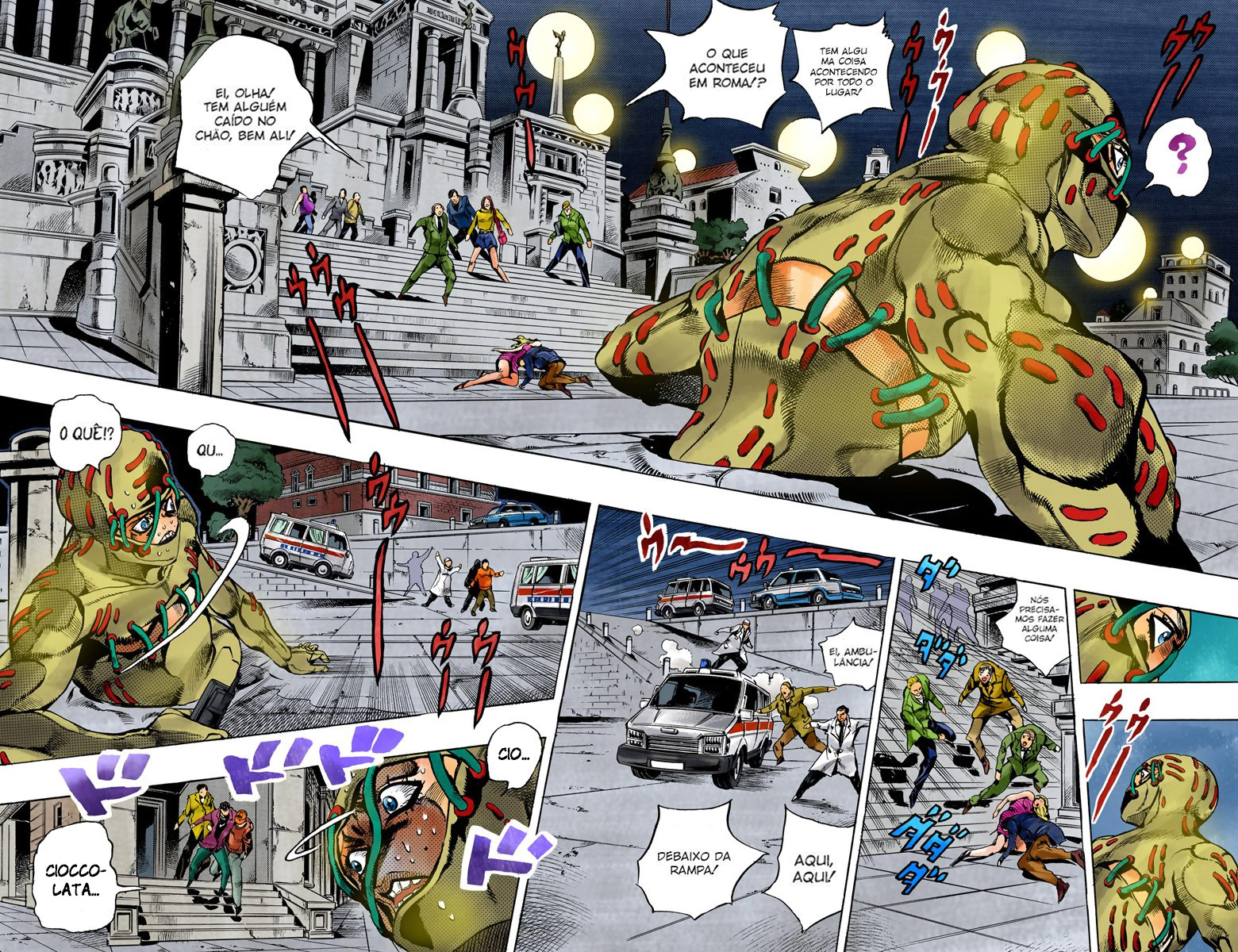JoJo's Bizarre Adventure, Part 5: Golden Wind - Digital Colored Comics Capítulo 124 Página 6