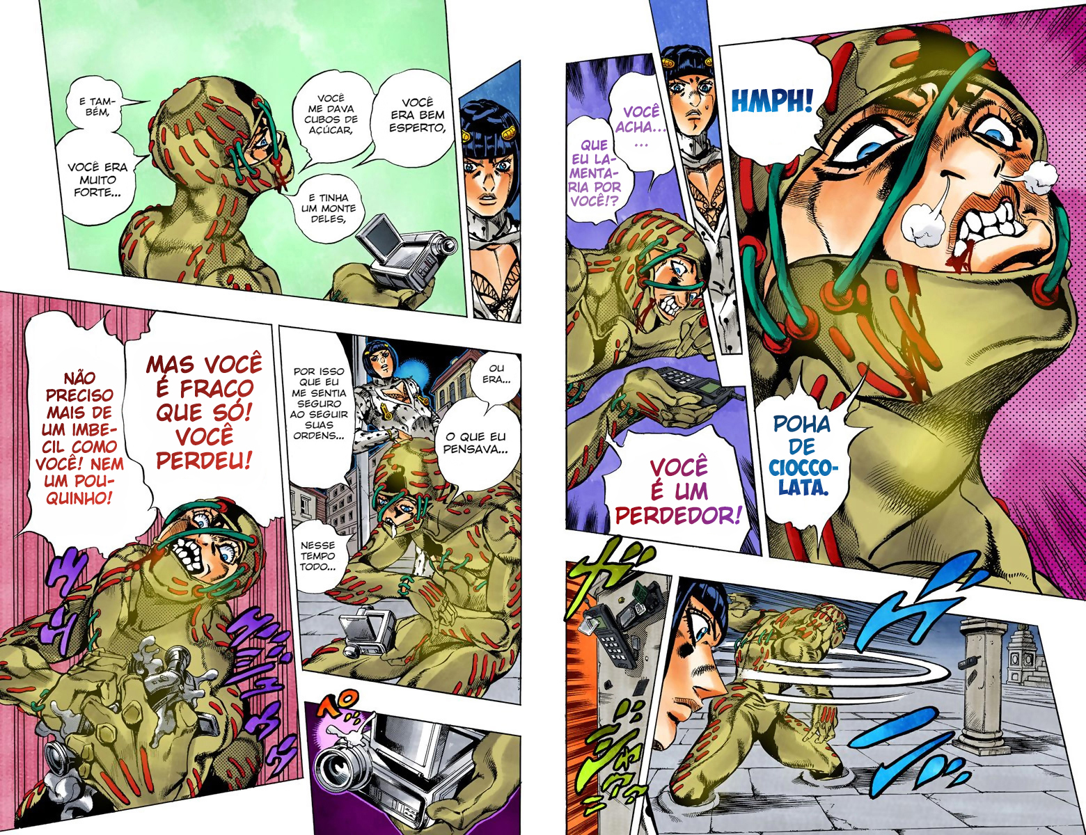 JoJo's Bizarre Adventure, Part 5: Golden Wind - Digital Colored Comics Capítulo 124 Página 8