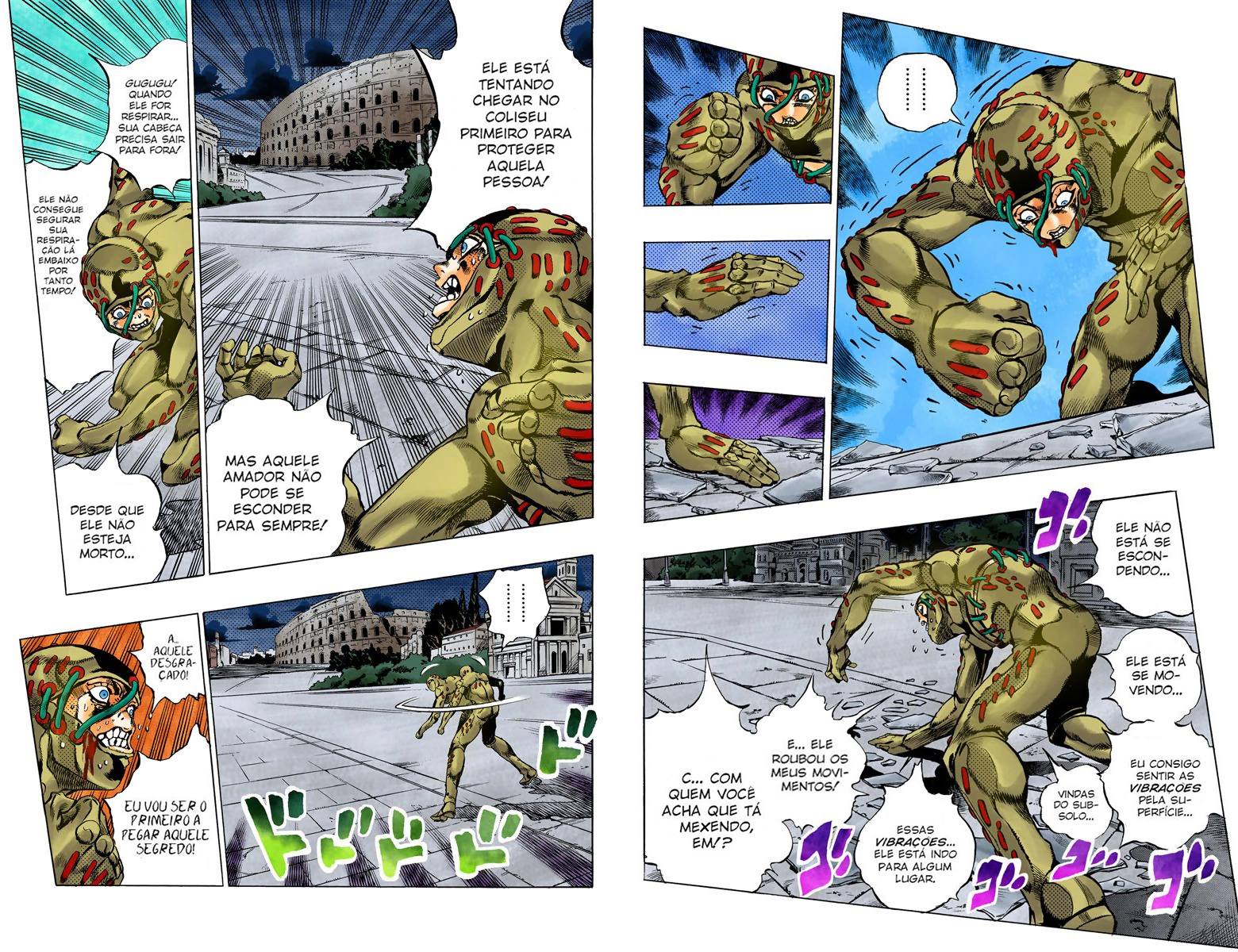 JoJo's Bizarre Adventure, Part 5: Golden Wind - Digital Colored Comics Capítulo 125 Página 10