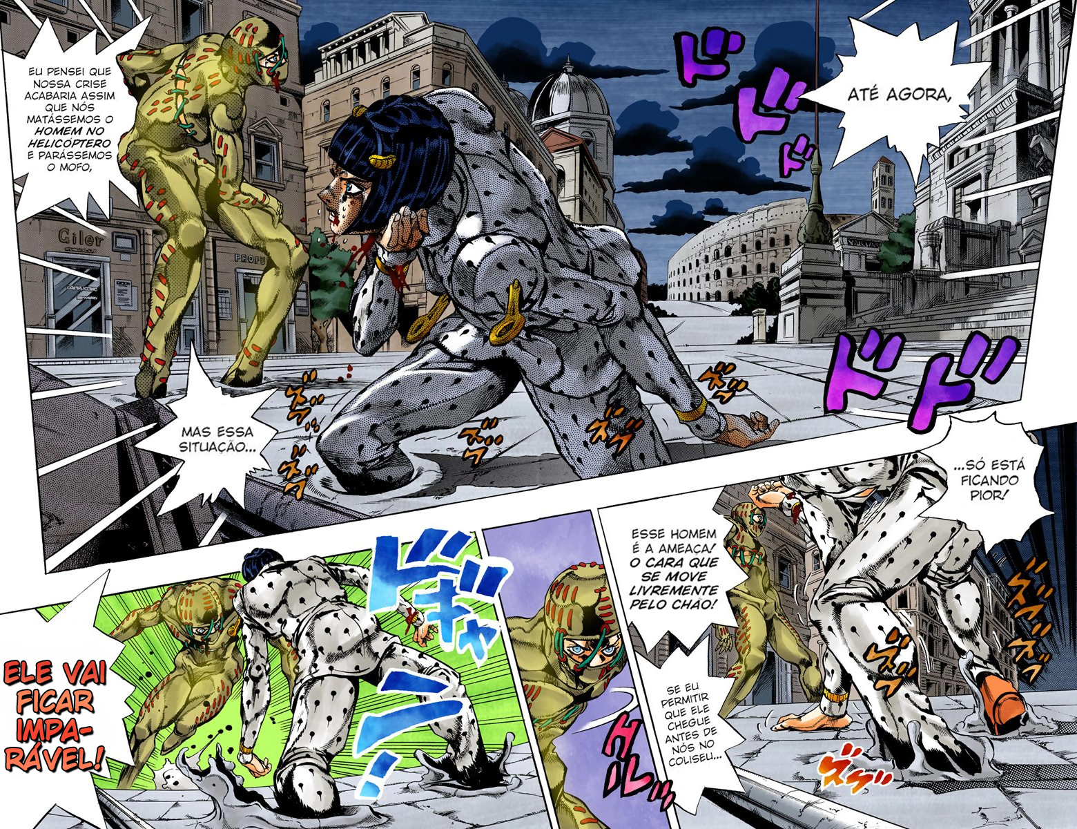 JoJo's Bizarre Adventure, Part 5: Golden Wind - Digital Colored Comics Capítulo 125 Página 2