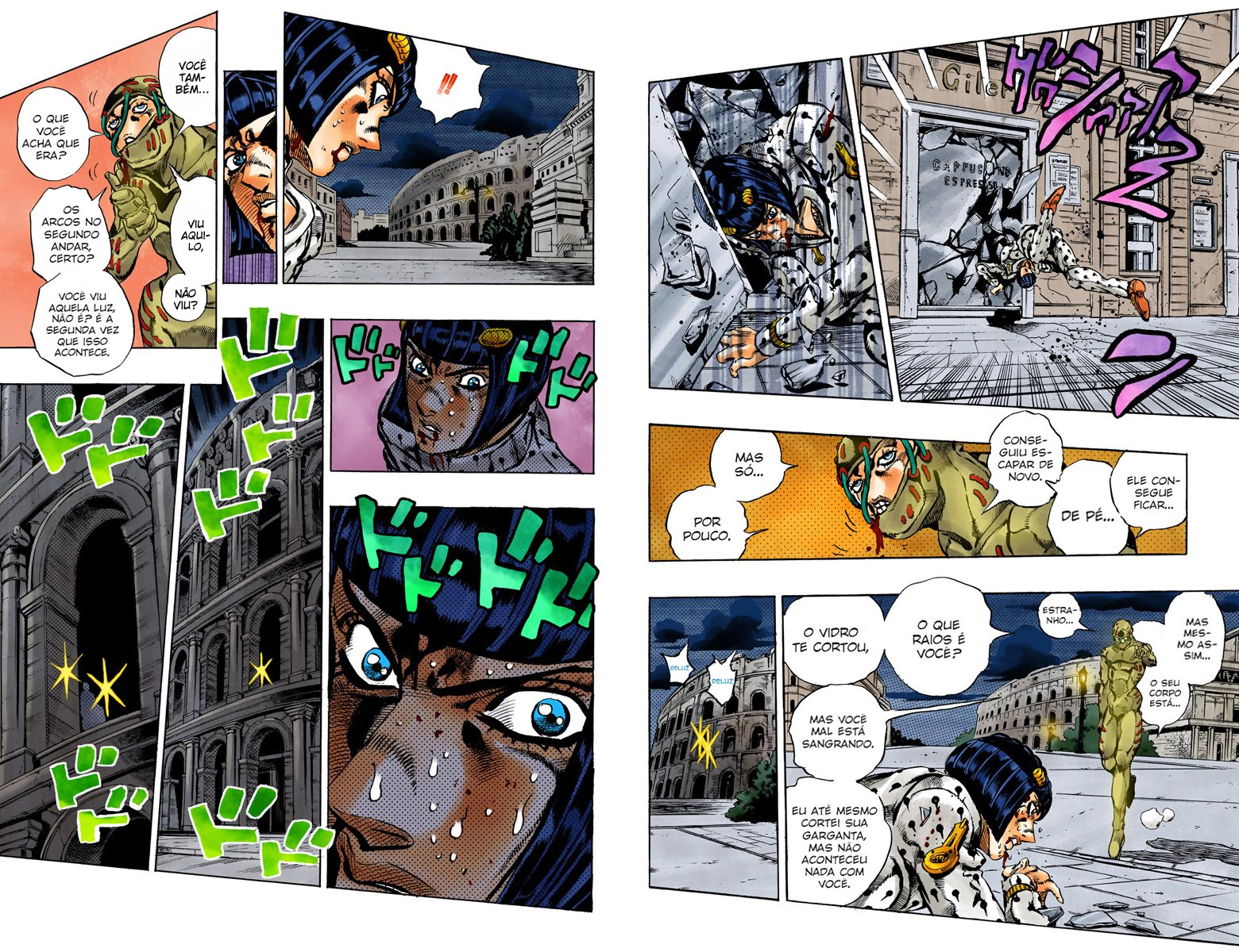 JoJo's Bizarre Adventure, Part 5: Golden Wind - Digital Colored Comics Capítulo 125 Página 6