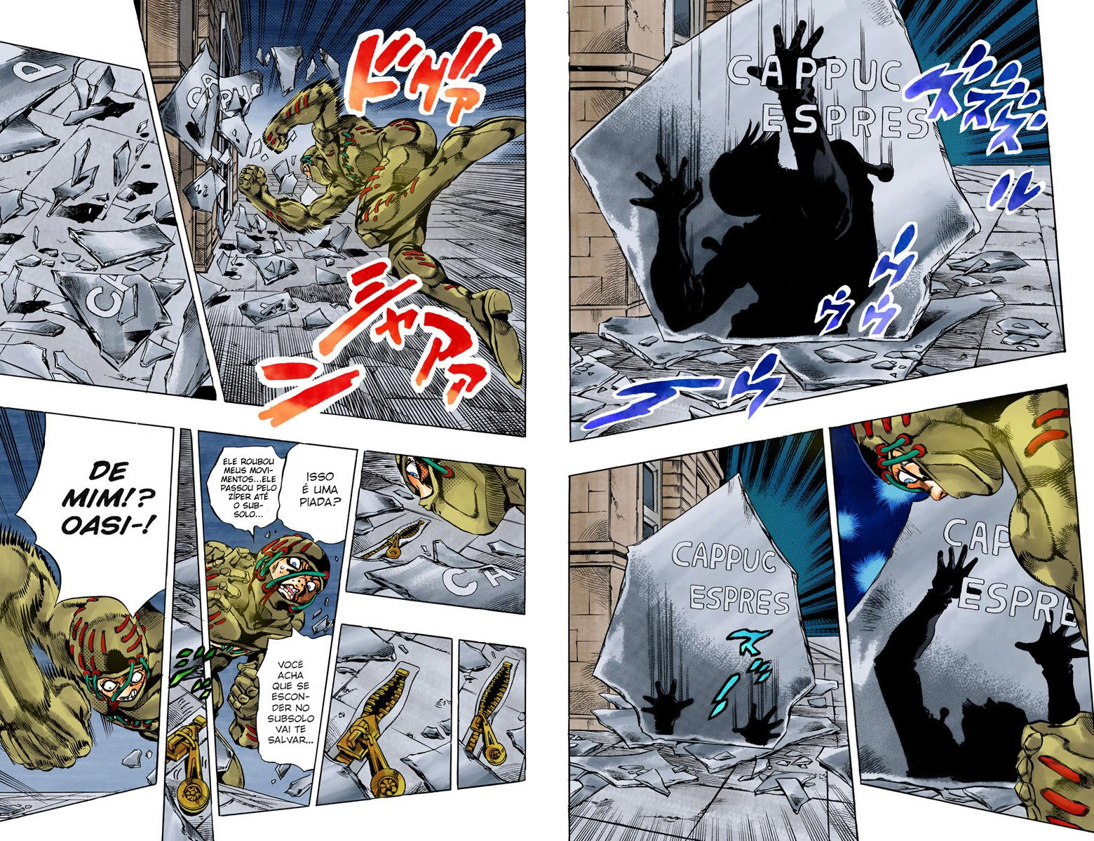 JoJo's Bizarre Adventure, Part 5: Golden Wind - Digital Colored Comics Capítulo 125 Página 9