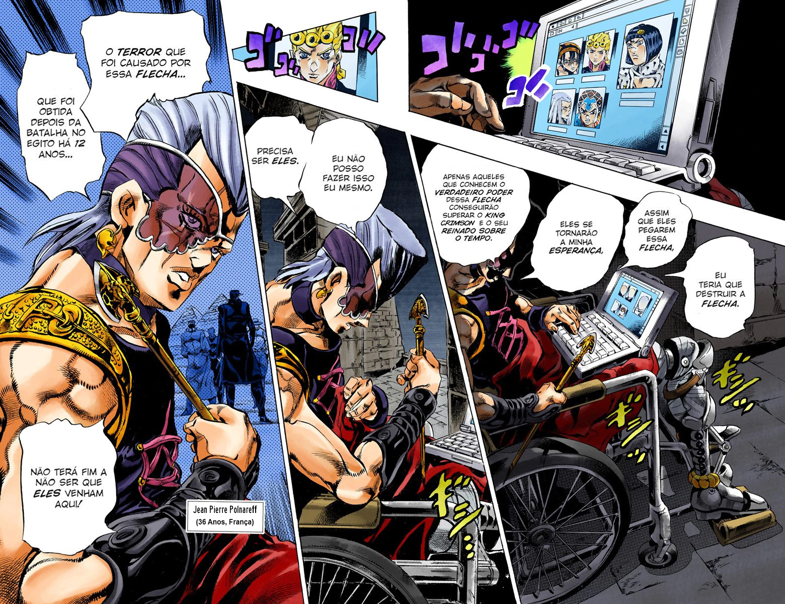 JoJo's Bizarre Adventure, Part 5: Golden Wind - Digital Colored Comics Capítulo 126 Página 10