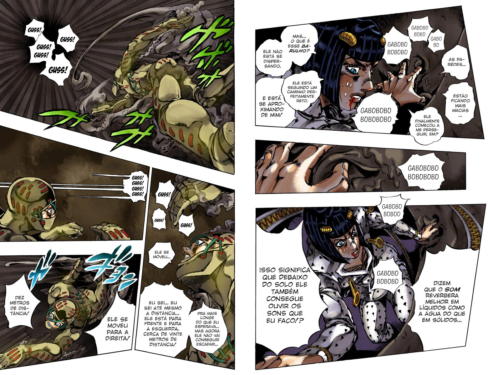 JoJo's Bizarre Adventure, Part 5: Golden Wind - Digital Colored Comics Capítulo 126 Página 4