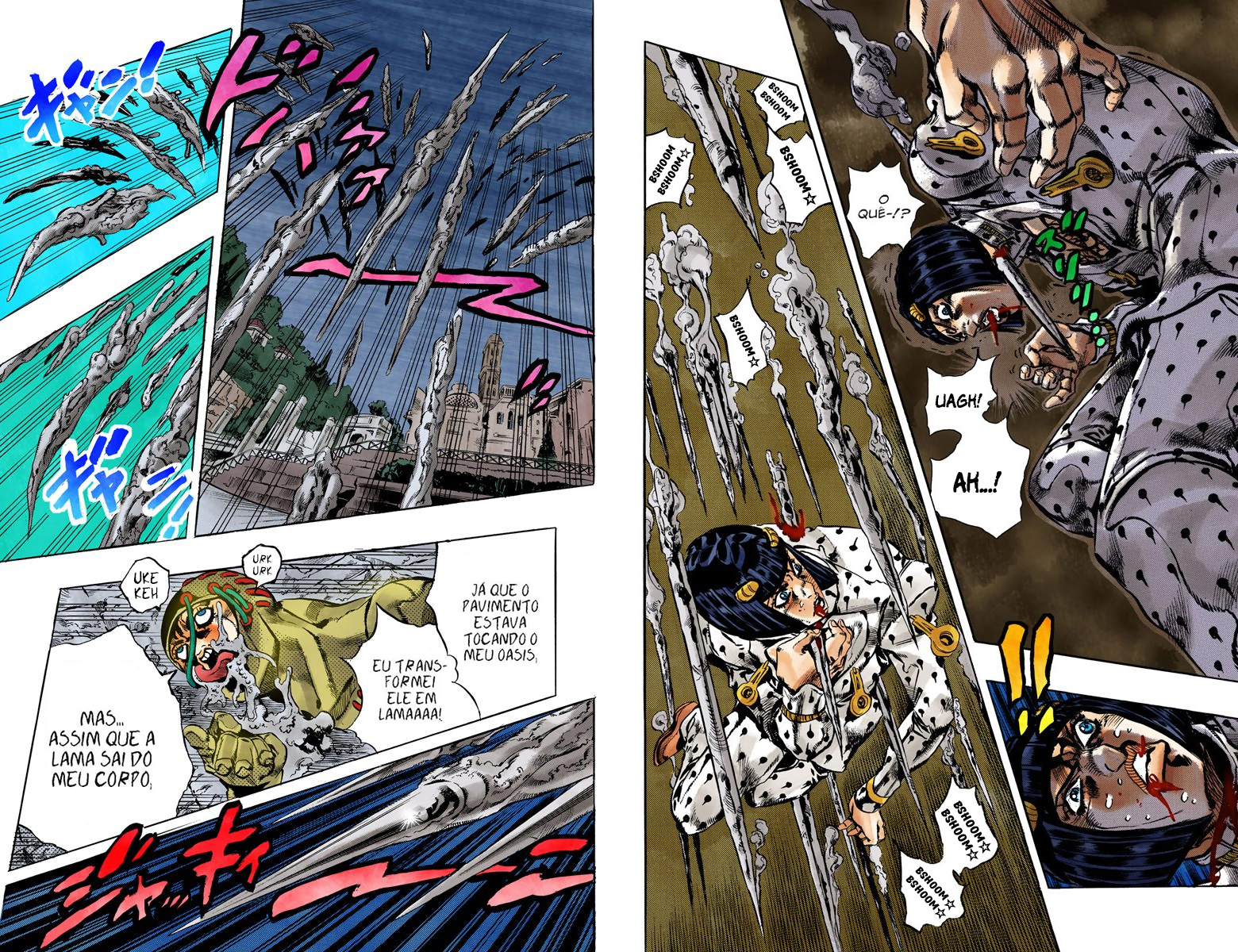 JoJo's Bizarre Adventure, Part 5: Golden Wind - Digital Colored Comics Capítulo 126 Página 8