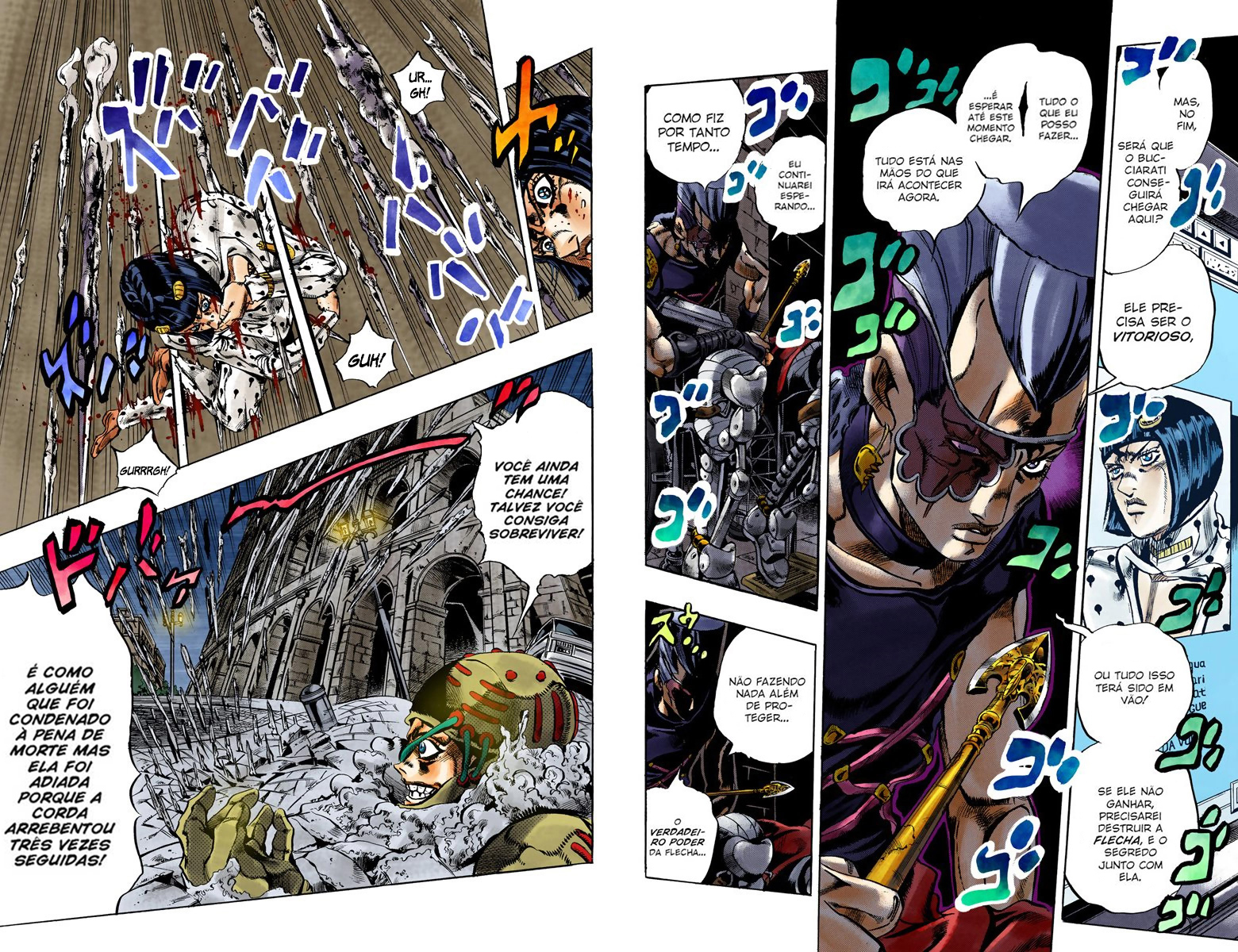 JoJo's Bizarre Adventure, Part 5: Golden Wind - Digital Colored Comics Capítulo 127 Página 2