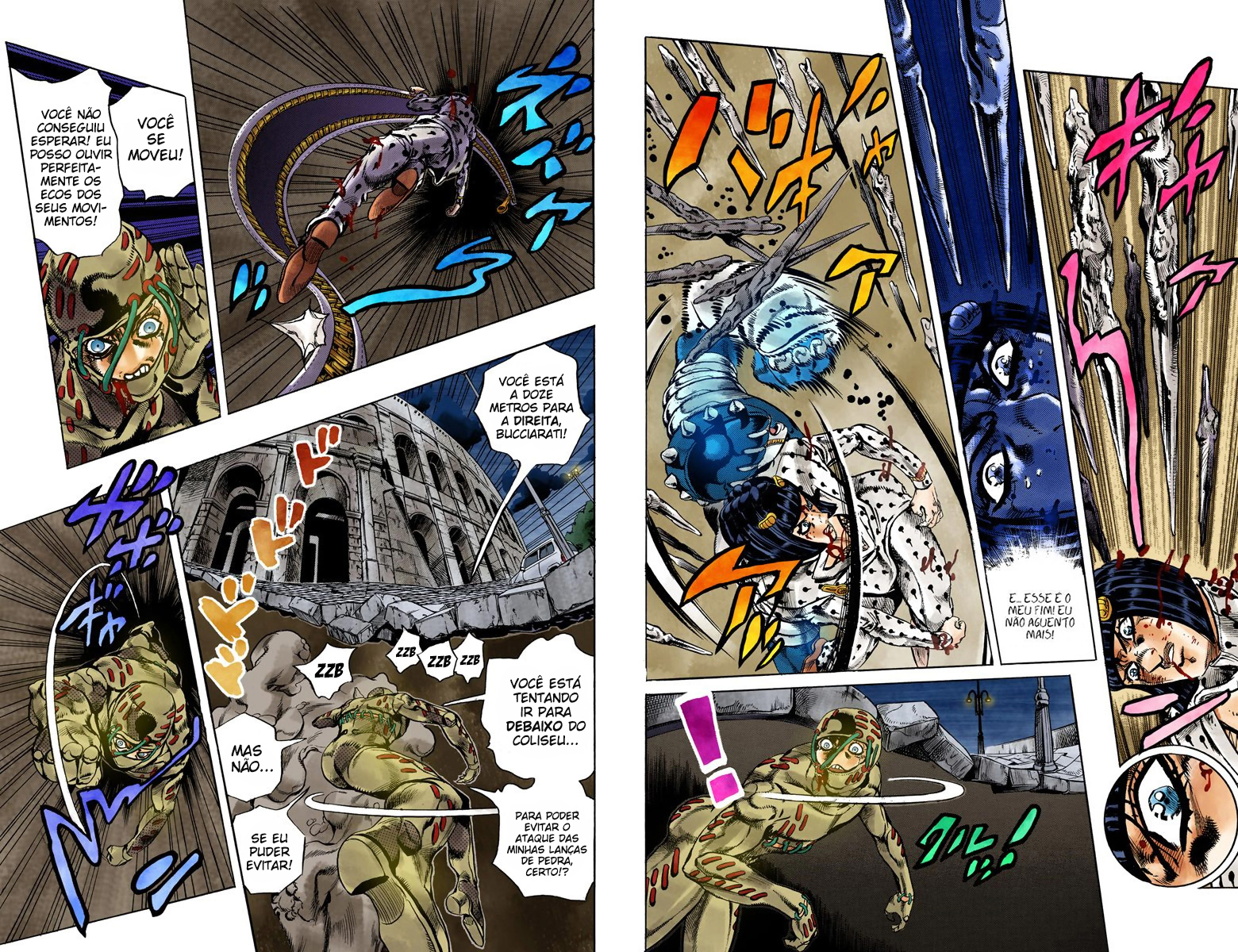 JoJo's Bizarre Adventure, Part 5: Golden Wind - Digital Colored Comics Capítulo 127 Página 3