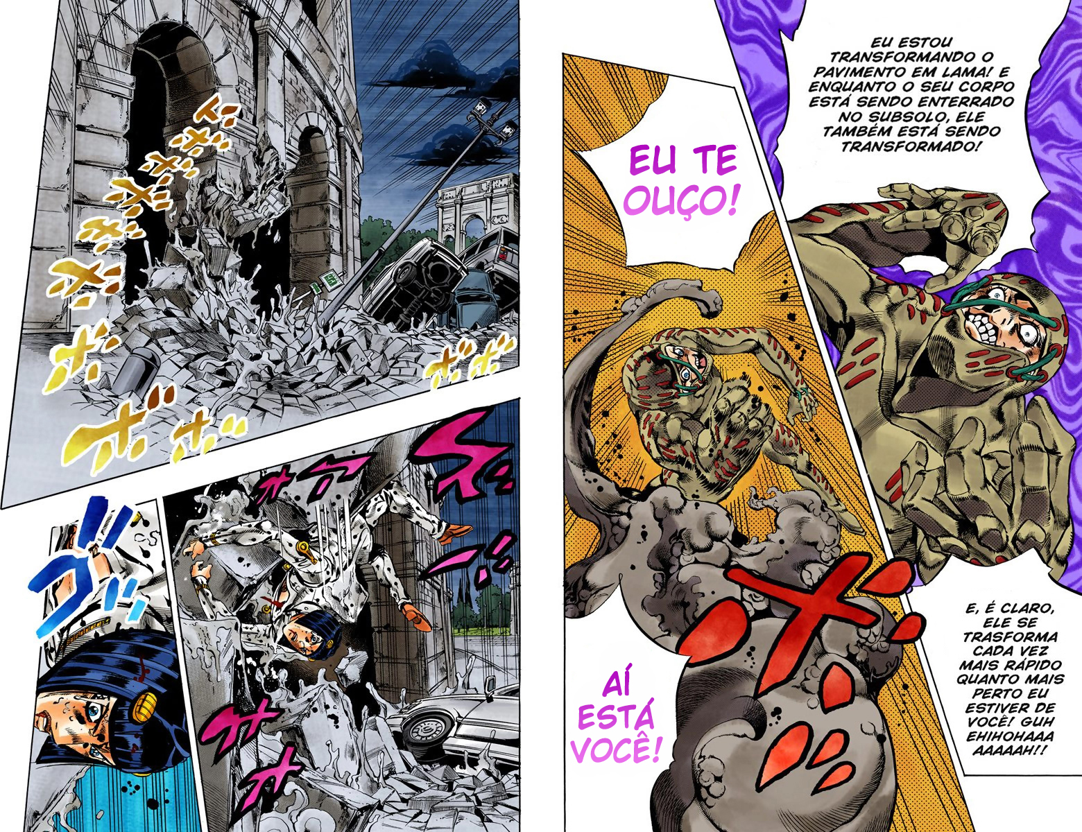 JoJo's Bizarre Adventure, Part 5: Golden Wind - Digital Colored Comics Capítulo 127 Página 7