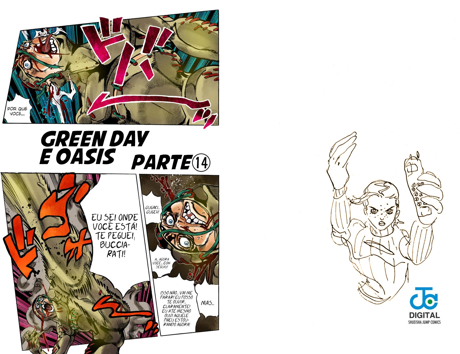 JoJo's Bizarre Adventure, Part 5: Golden Wind - Digital Colored Comics Capítulo 128 Página 1