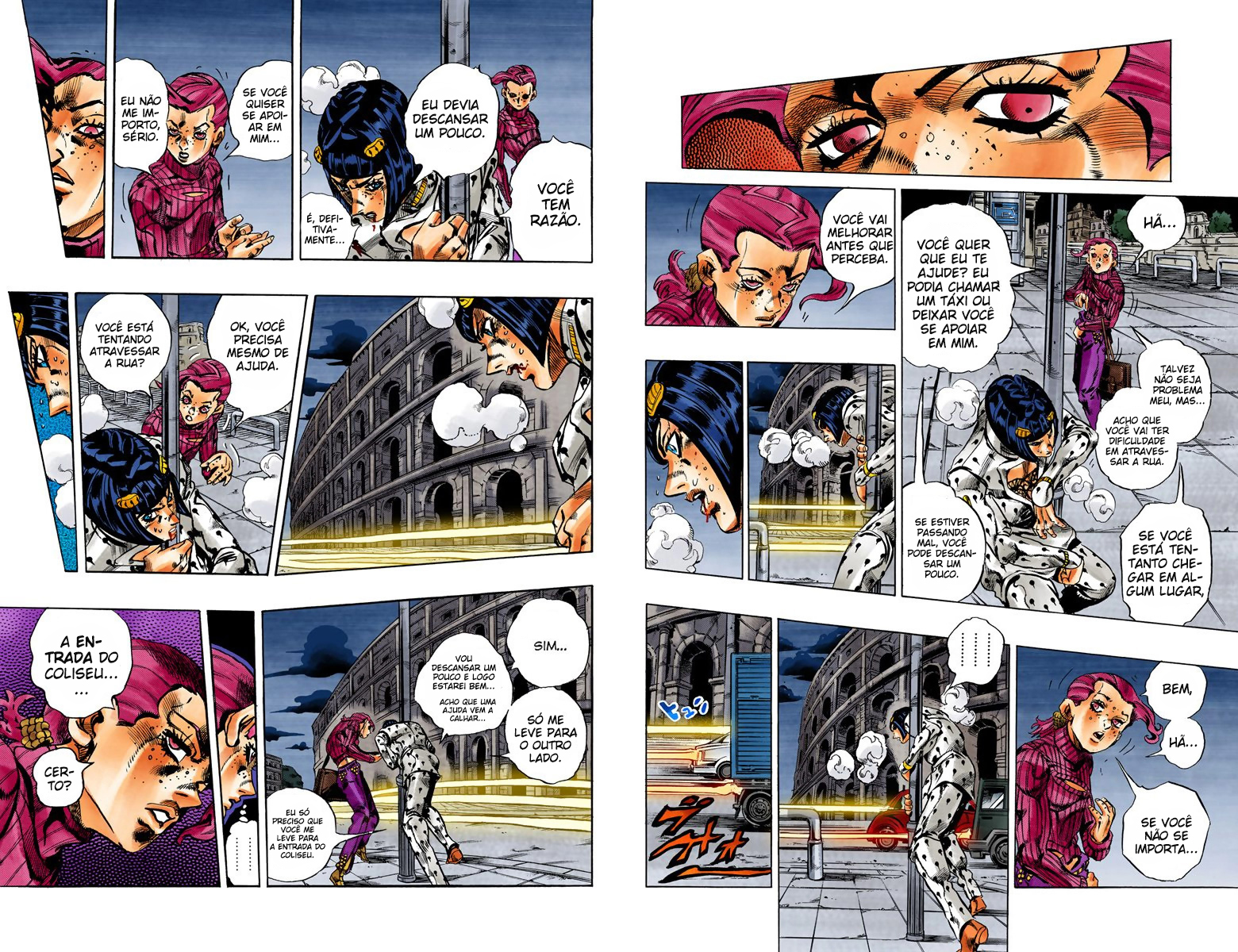JoJo's Bizarre Adventure, Part 5: Golden Wind - Digital Colored Comics Capítulo 128 Página 10