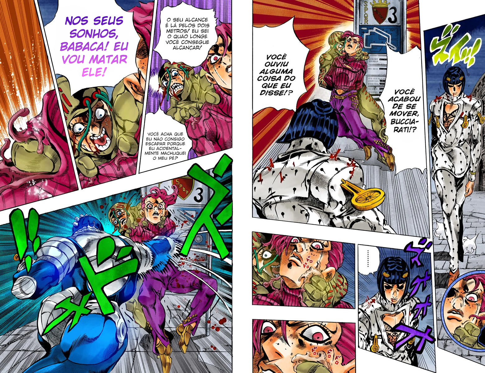JoJo's Bizarre Adventure, Part 5: Golden Wind - Digital Colored Comics Capítulo 128 Página 6