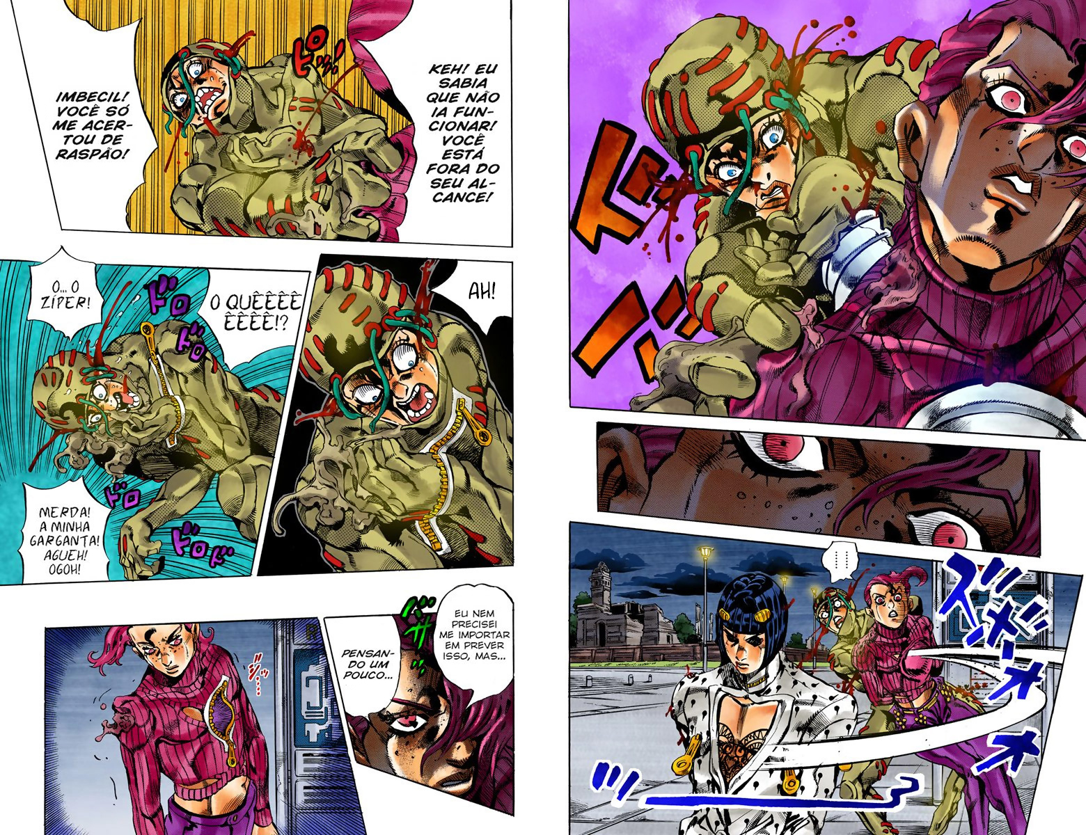 JoJo's Bizarre Adventure, Part 5: Golden Wind - Digital Colored Comics Capítulo 128 Página 7