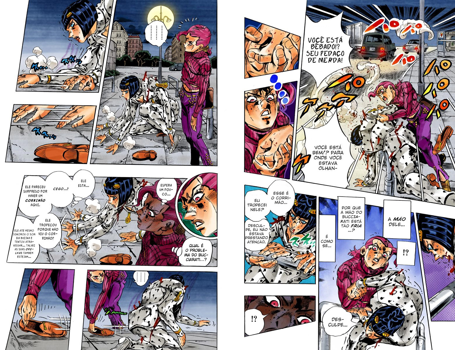 JoJo's Bizarre Adventure, Part 5: Golden Wind - Digital Colored Comics Capítulo 129 Página 2