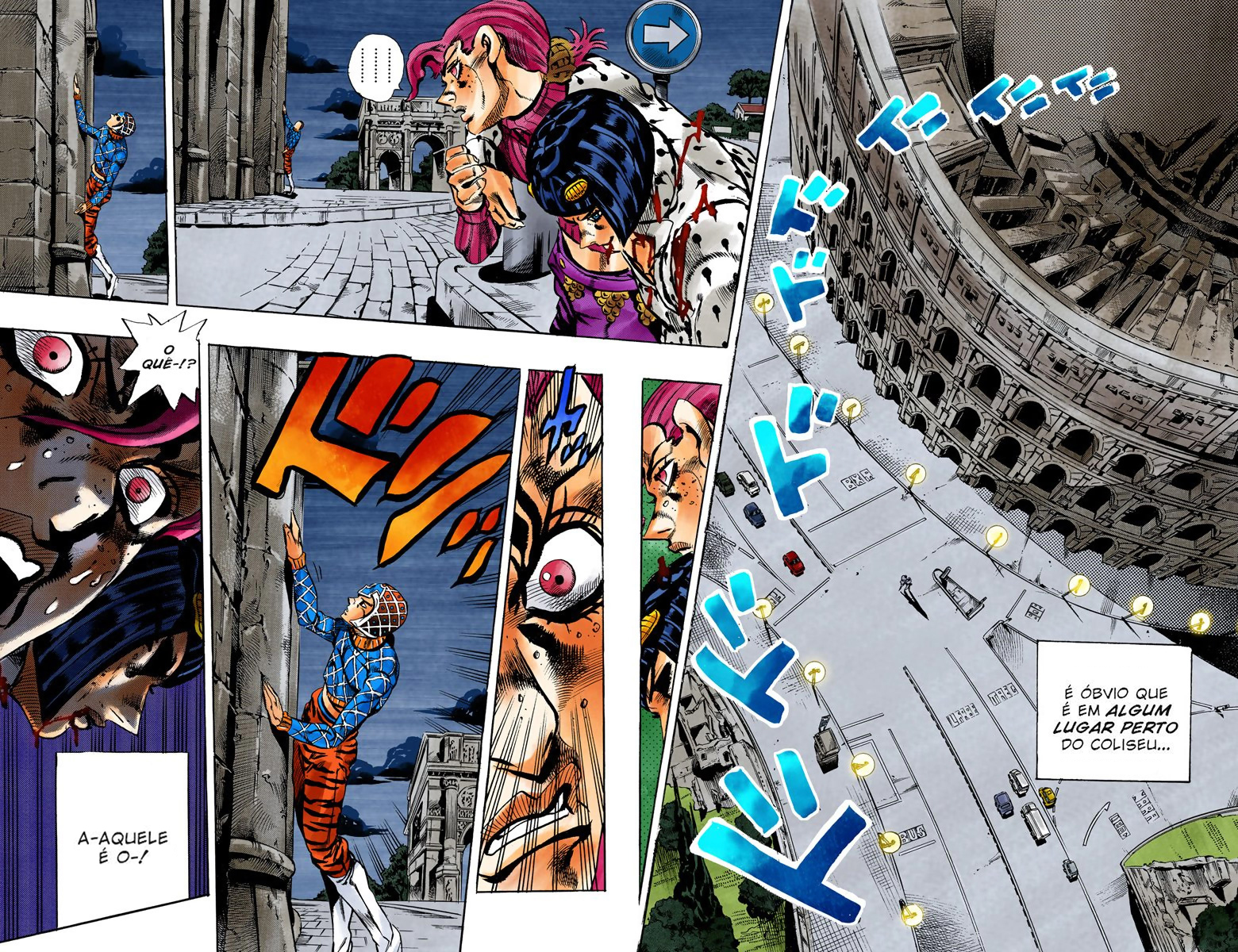 JoJo's Bizarre Adventure, Part 5: Golden Wind - Digital Colored Comics Capítulo 129 Página 4