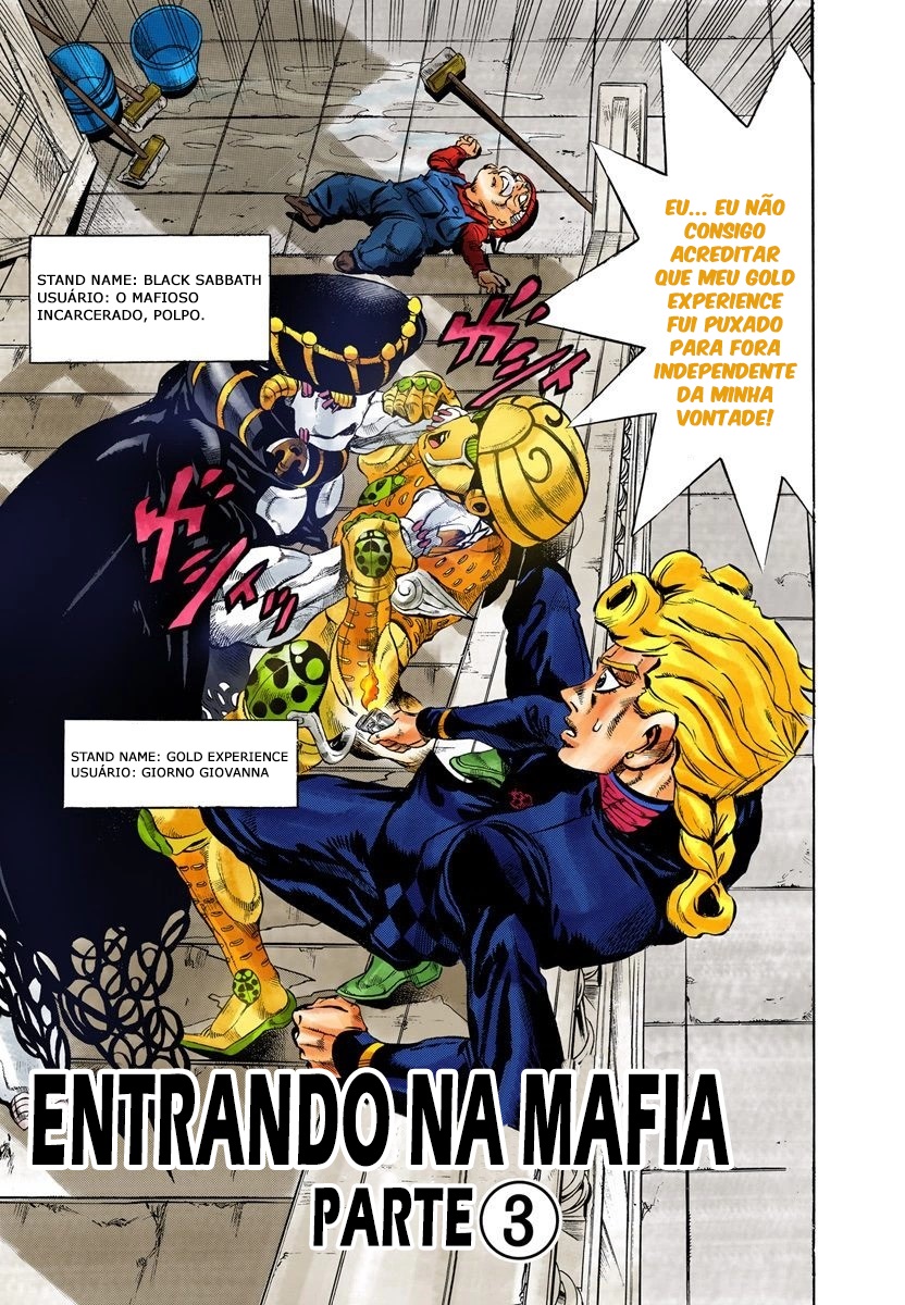JoJo's Bizarre Adventure, Part 5: Golden Wind - Digital Colored Comics Capítulo 13 Página 1