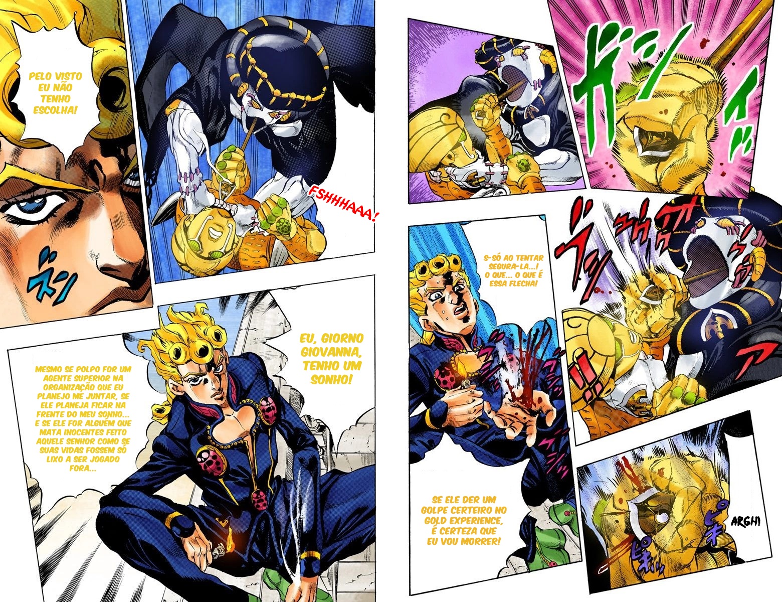JoJo's Bizarre Adventure, Part 5: Golden Wind - Digital Colored Comics Capítulo 13 Página 3