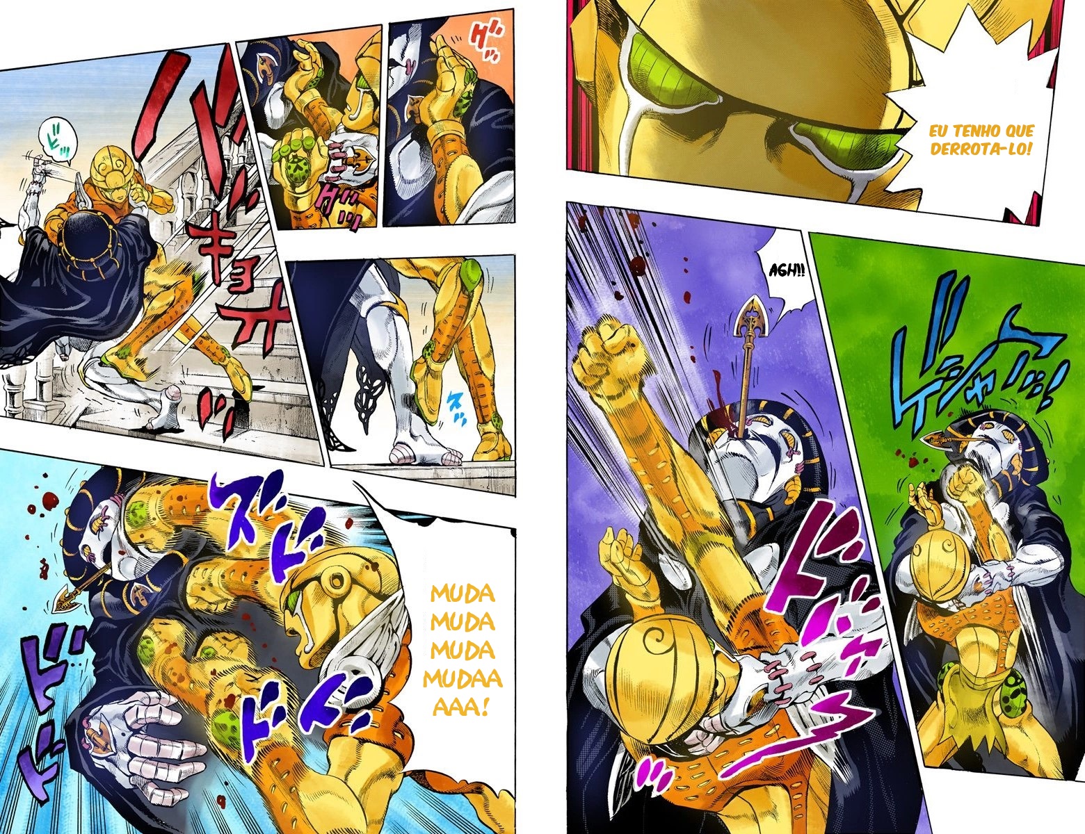 JoJo's Bizarre Adventure, Part 5: Golden Wind - Digital Colored Comics Capítulo 13 Página 4