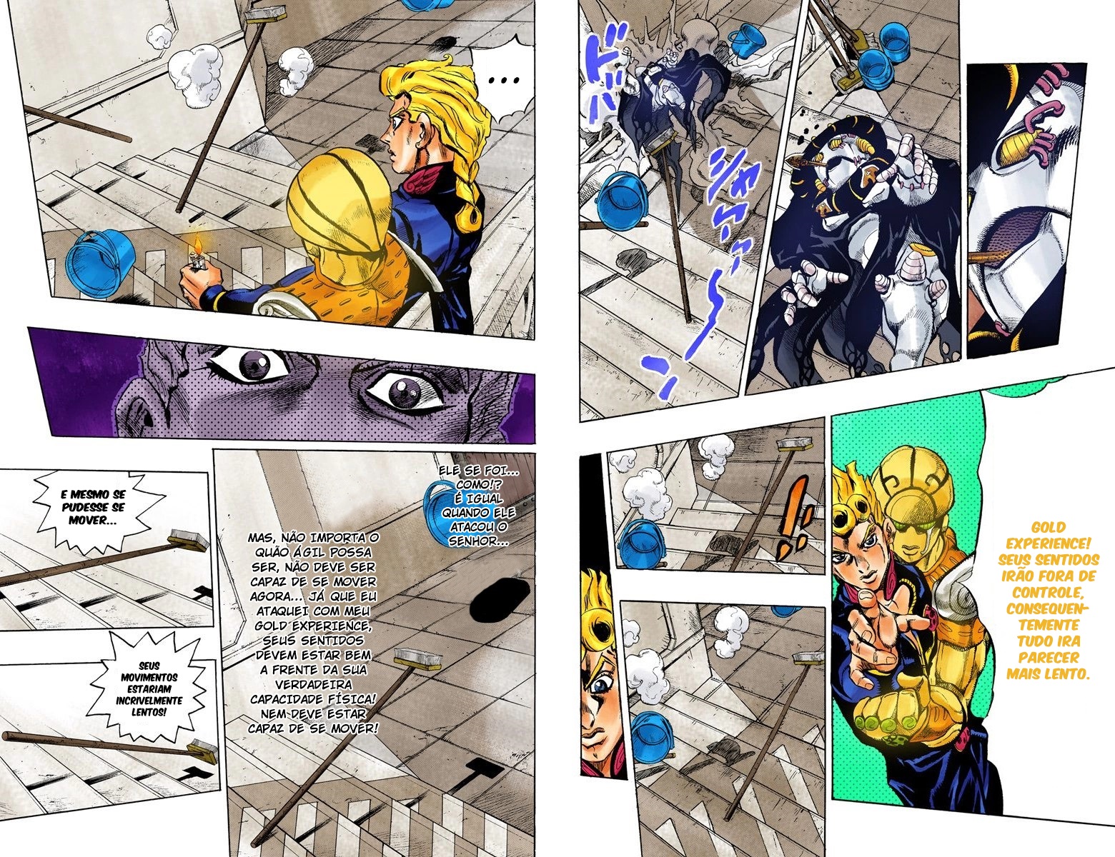 JoJo's Bizarre Adventure, Part 5: Golden Wind - Digital Colored Comics Capítulo 13 Página 5