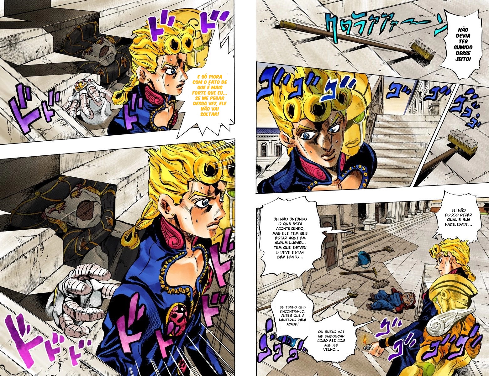 JoJo's Bizarre Adventure, Part 5: Golden Wind - Digital Colored Comics Capítulo 13 Página 6