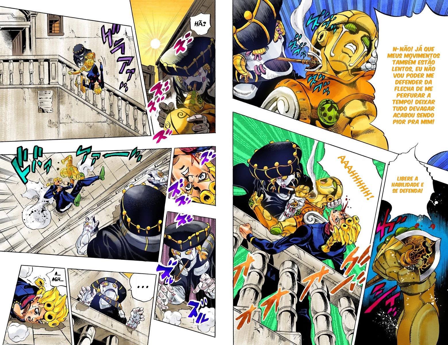 JoJo's Bizarre Adventure, Part 5: Golden Wind - Digital Colored Comics Capítulo 13 Página 8