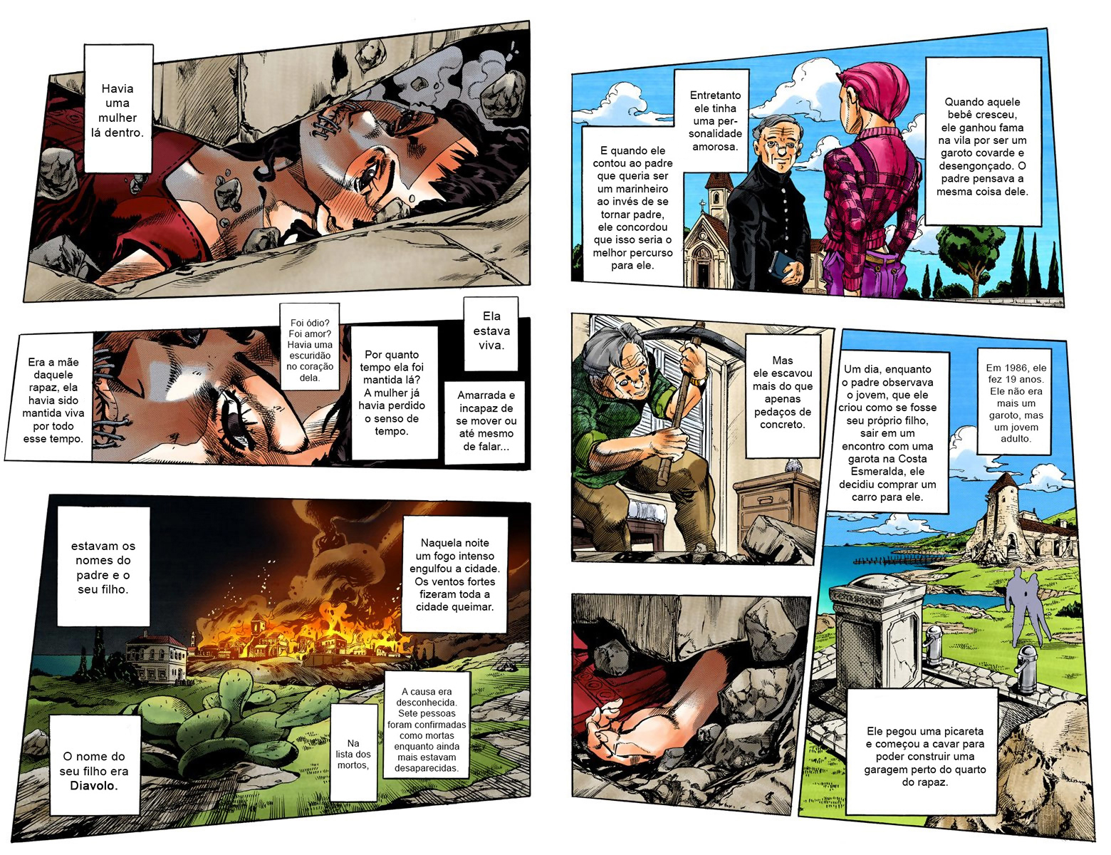 JoJo's Bizarre Adventure, Part 5: Golden Wind - Digital Colored Comics Capítulo 130 Página 2