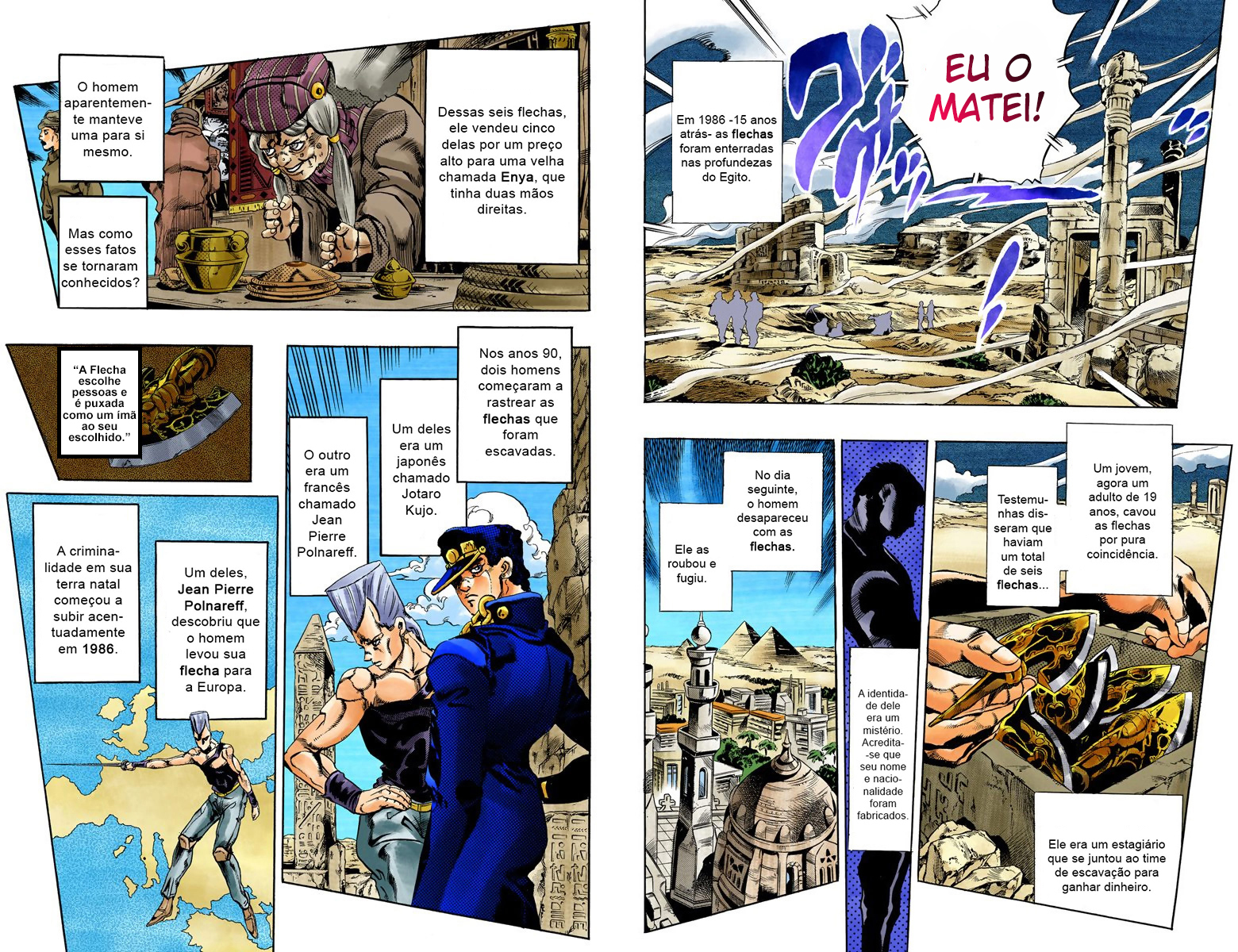 JoJo's Bizarre Adventure, Part 5: Golden Wind - Digital Colored Comics Capítulo 130 Página 8