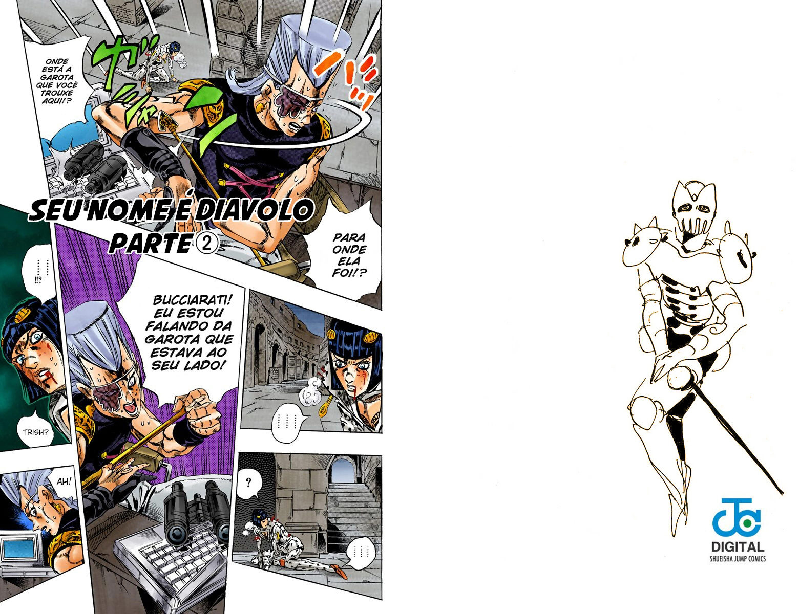 JoJo's Bizarre Adventure, Part 5: Golden Wind - Digital Colored Comics Capítulo 131 Página 1