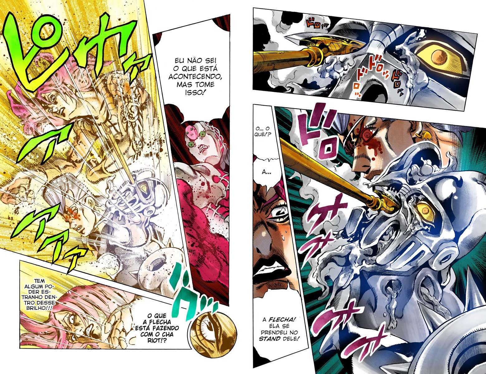 JoJo's Bizarre Adventure, Part 5: Golden Wind - Digital Colored Comics Capítulo 131 Página 10