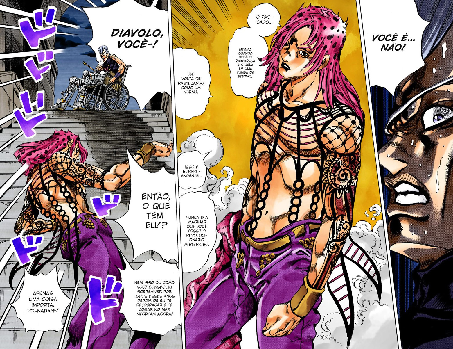 JoJo's Bizarre Adventure, Part 5: Golden Wind - Digital Colored Comics Capítulo 131 Página 5